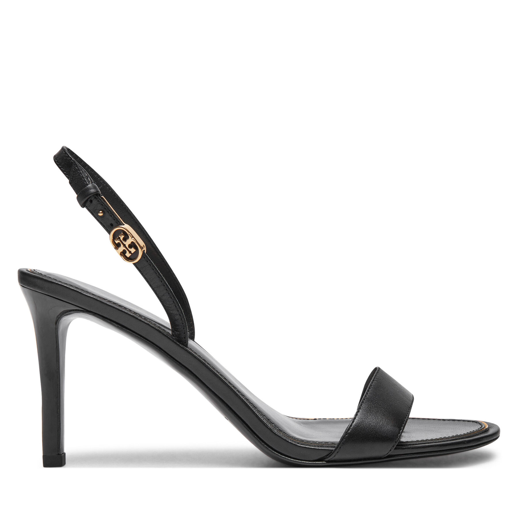 Tory Burch Σανδάλια Tory Burch Double T Buckle 160240 Μαύρο
