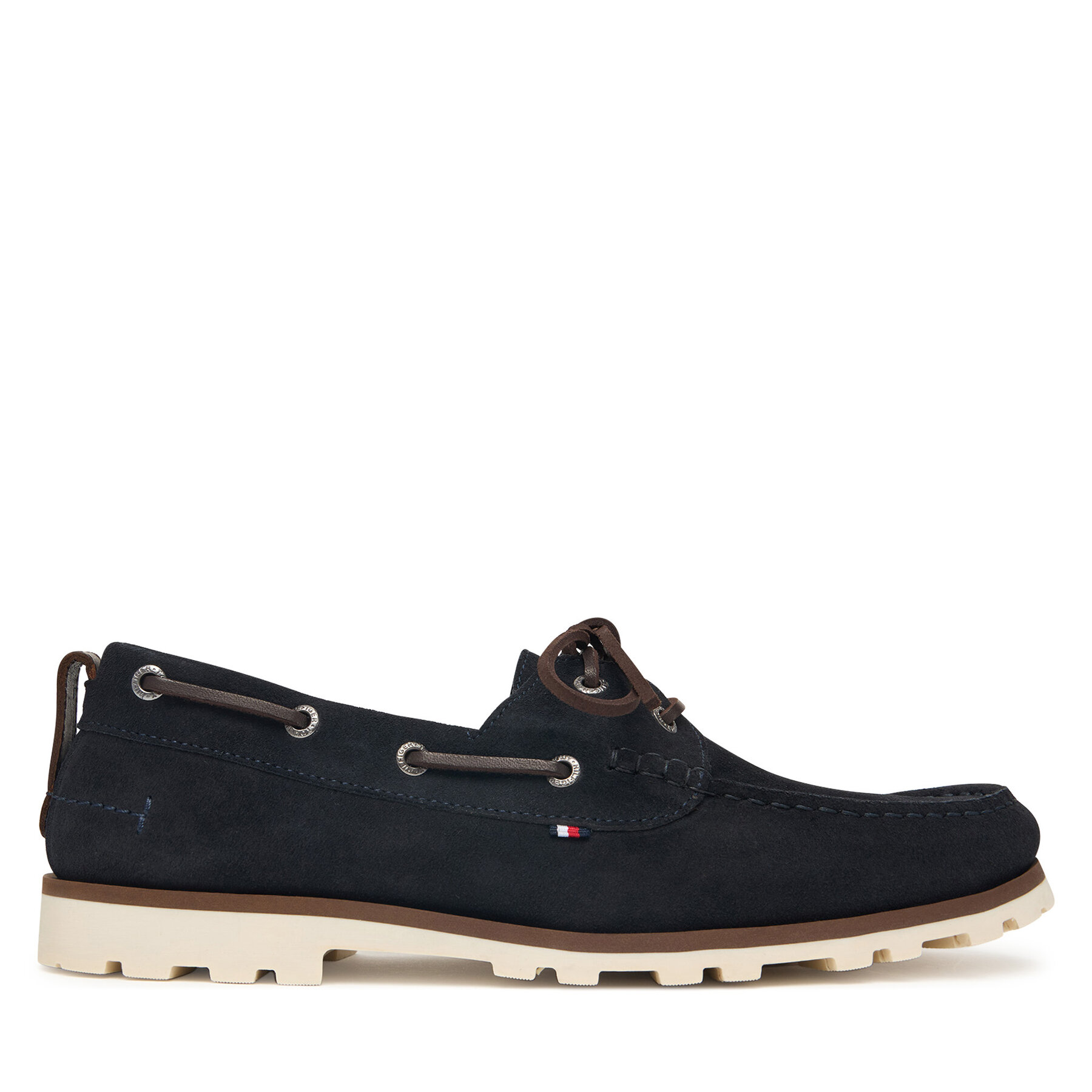 Mocasini Tommy Hilfiger Light Sde FM0FM05747 Bleumarin