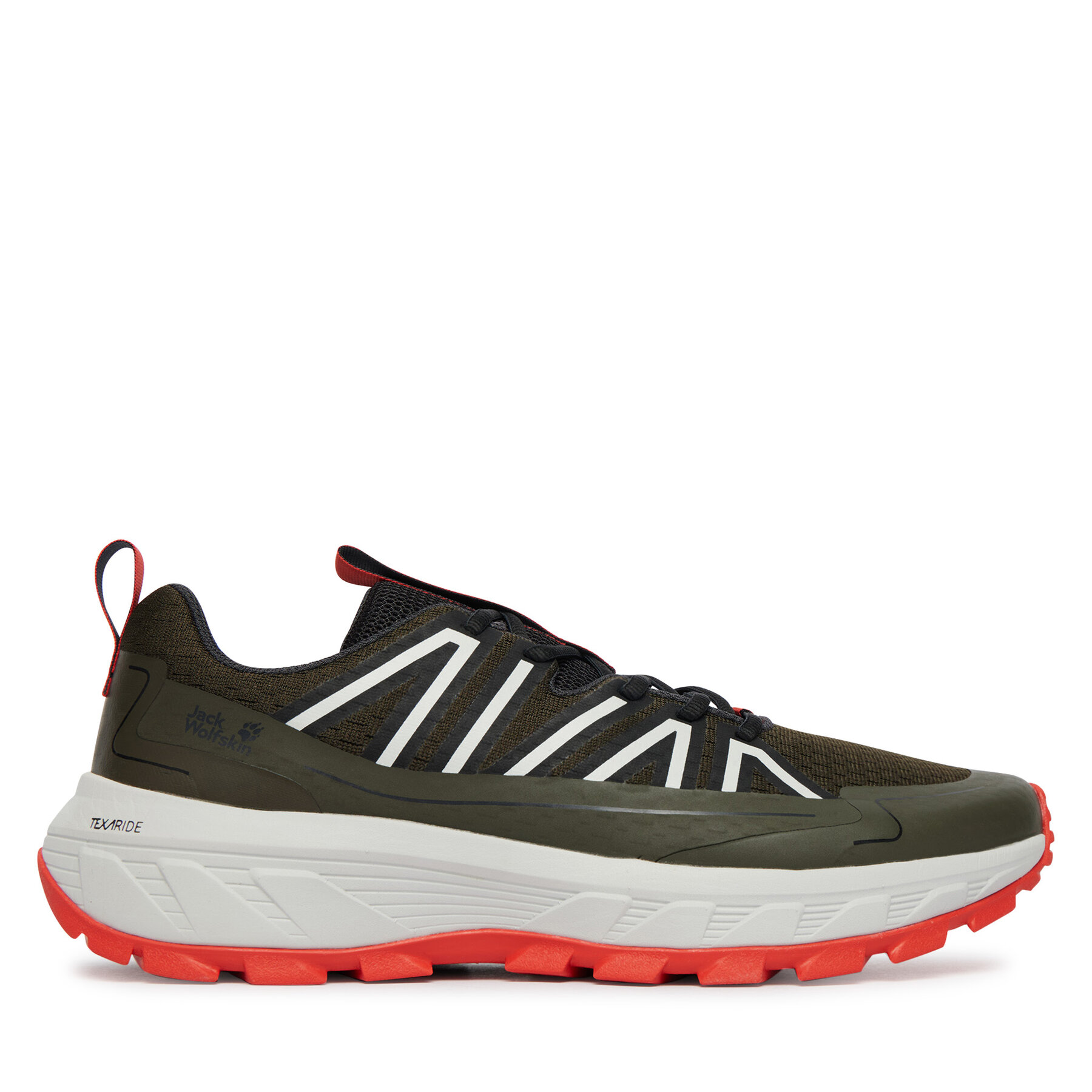 Trekking čevlji Jack Wolfskin Wild Hike Low M A65579 Zelena