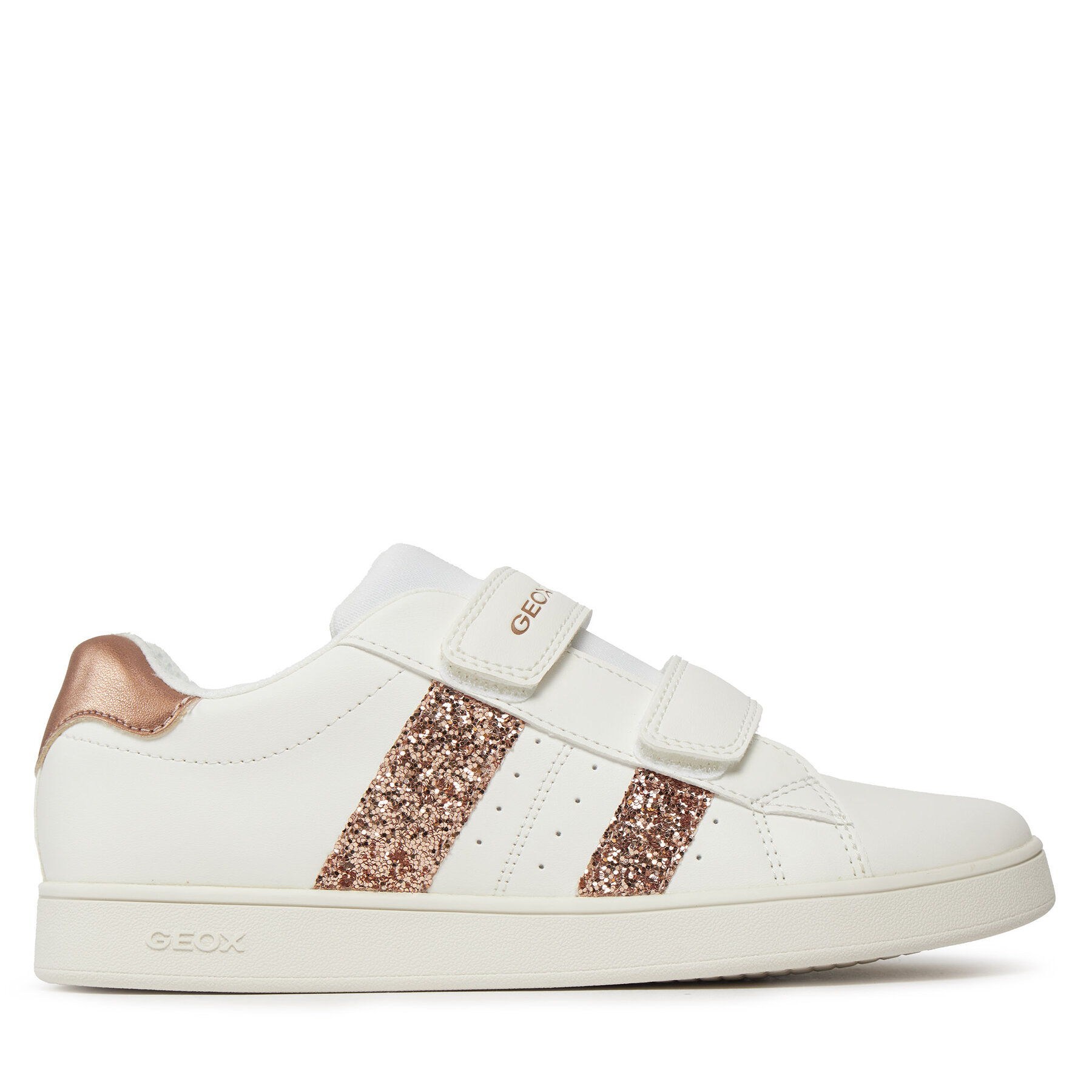 Sneakersy Geox J Eclyper Girl J45LRA 000BC C1ZH8 D Biela