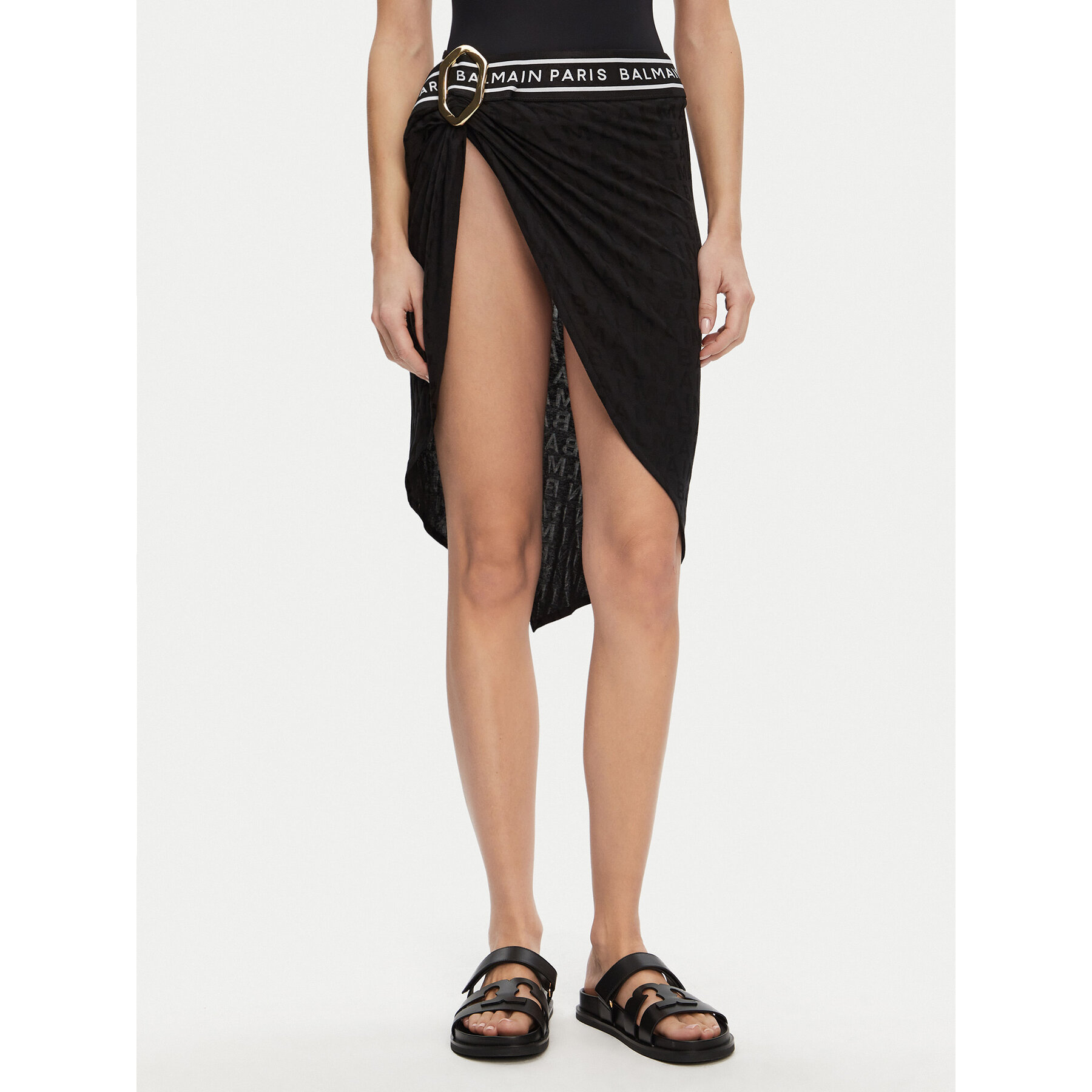 Balmain Pareo BKG432120 Schwarz Regular Fit