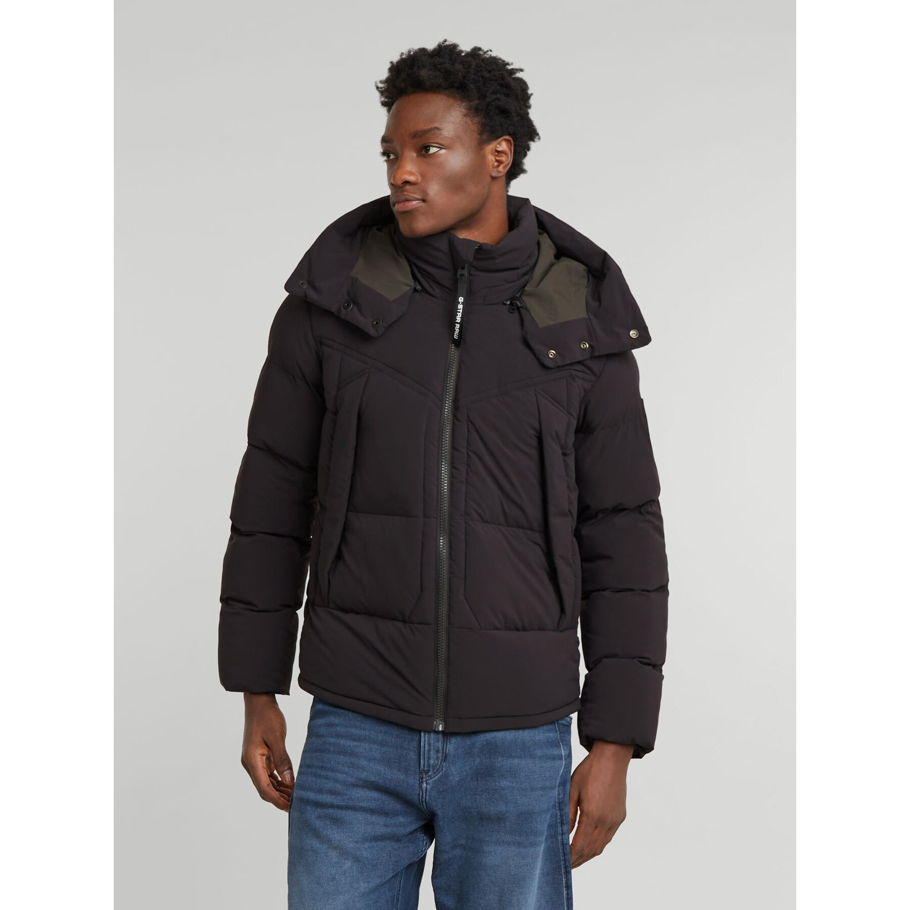G-Star Raw Winterjacke G- Whistler D25345-D518 Schwarz Regular Fit