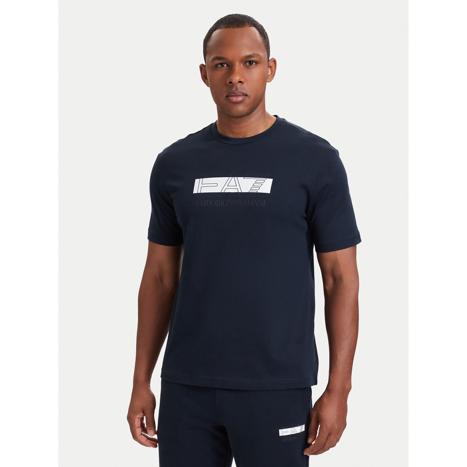 EA7 Emporio Armani T-Shirt 7M002415 AF10375 MB149 Dunkelblau Regular Fit