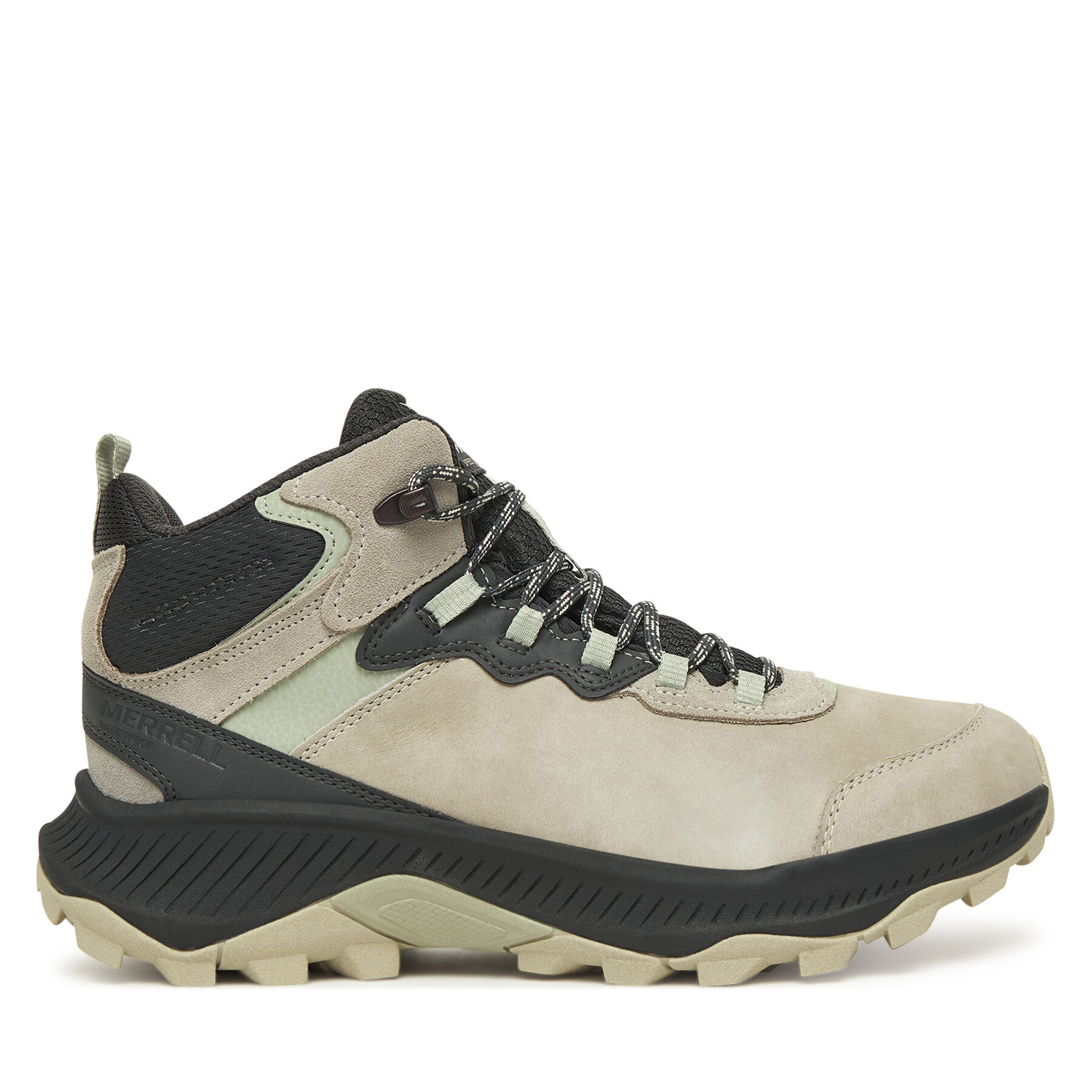 Trekking čevlji Merrell Speed Strike 2 Leather Mid Waterproof J038387 Bež