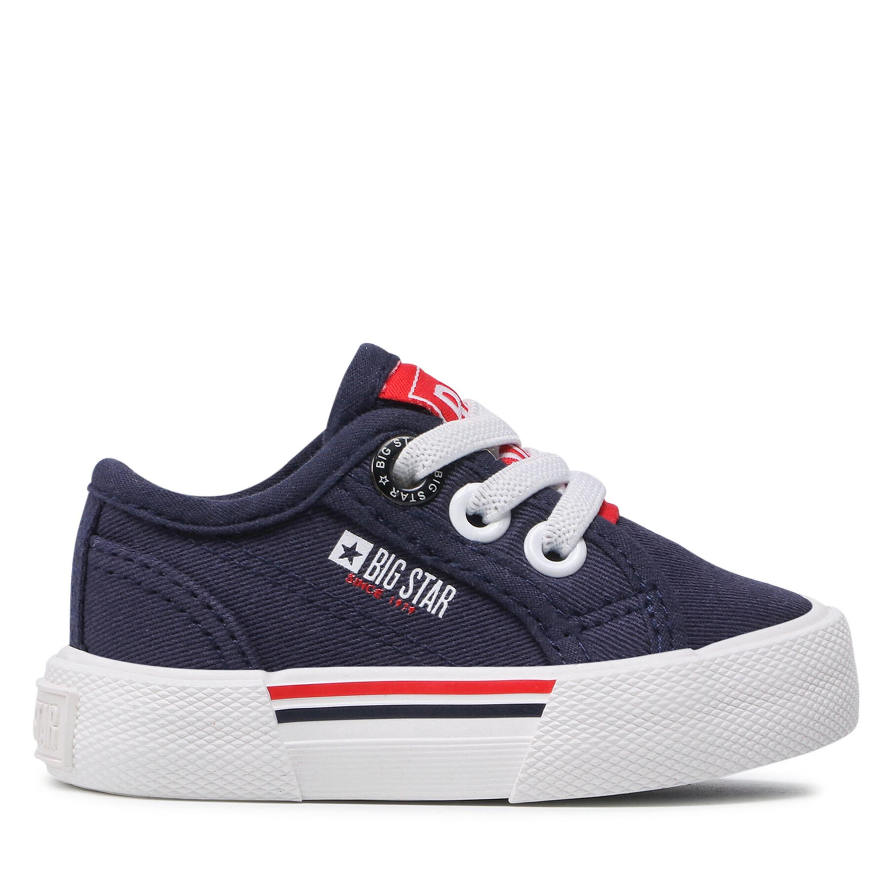 Dziecięce Tenisówki Big Star Shoes, Rozmiar 19, Granatowy JJ374163
