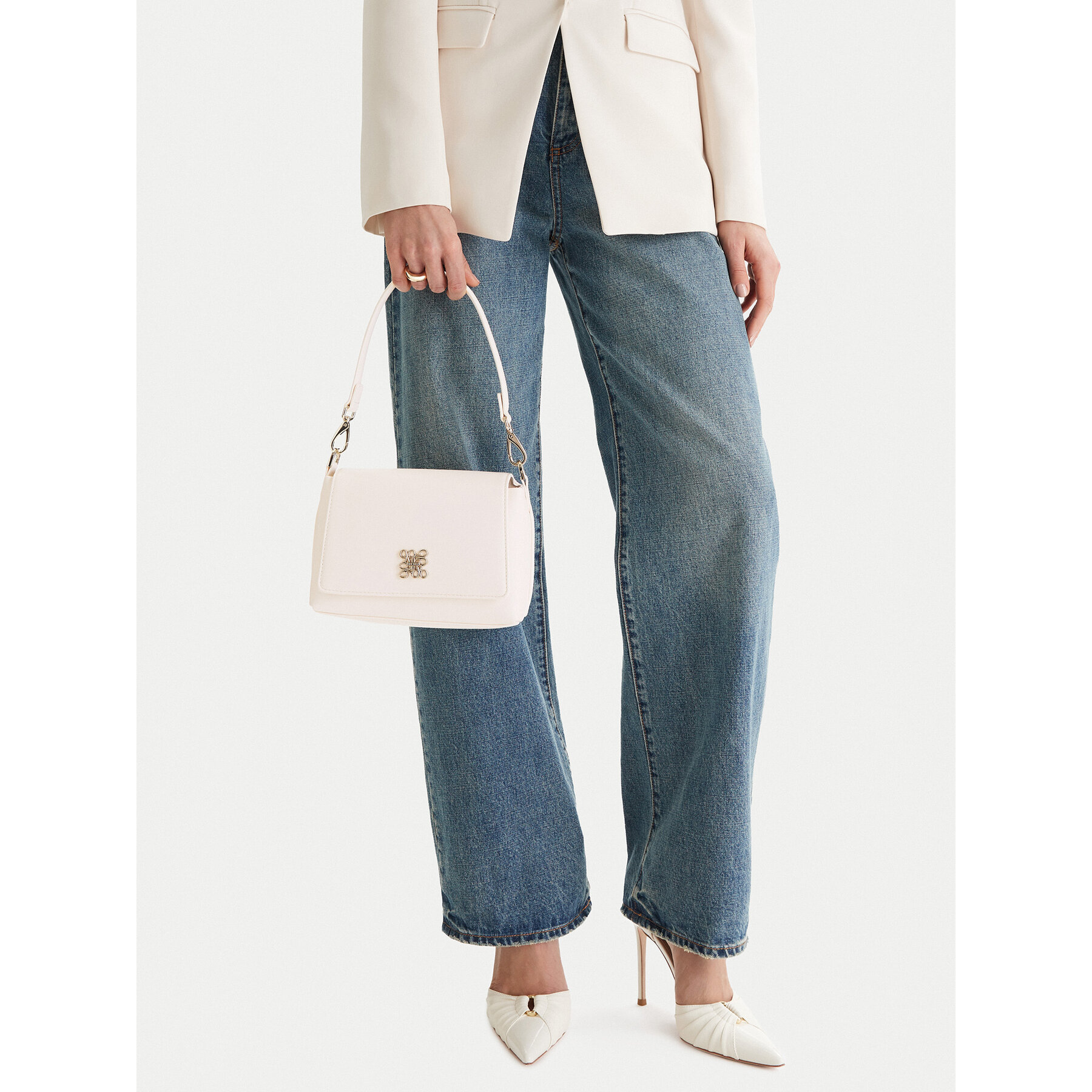 Torbica Nine West CEO-Stria-LDA5475 Krem