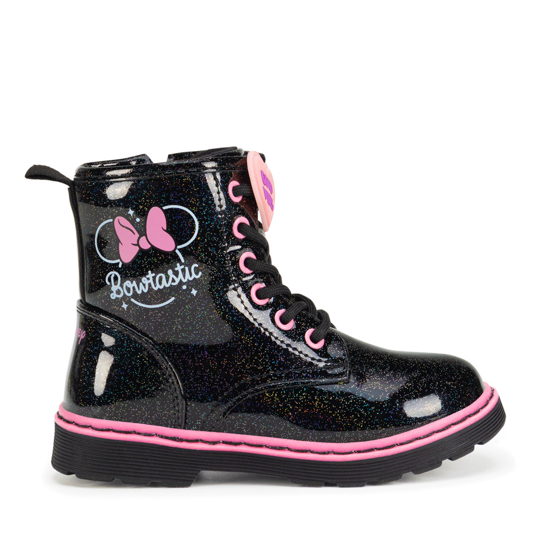 Šnurovacia obuv Mickey&Friends CM-AW24-330DSTC Čierna