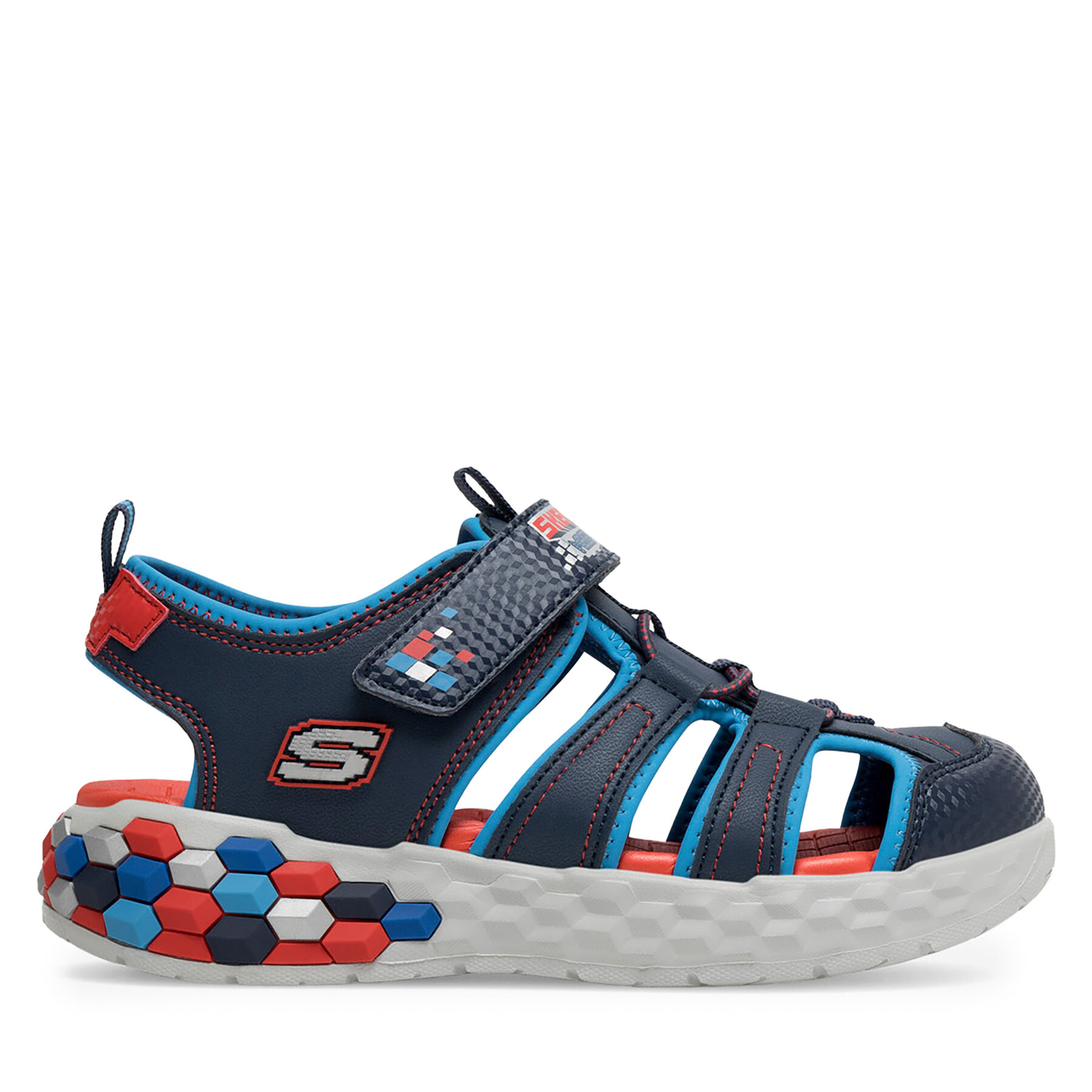 Sandalias Skechers 402213L NVRD Azul marino