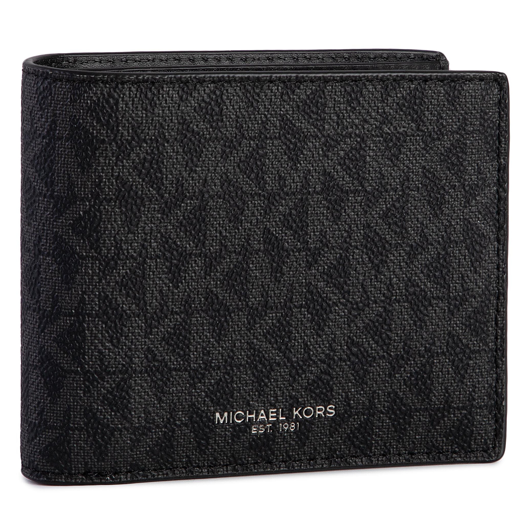Veľká pánska peňaženka Michael Kors Greyson 39F9LGYF5P Čierna