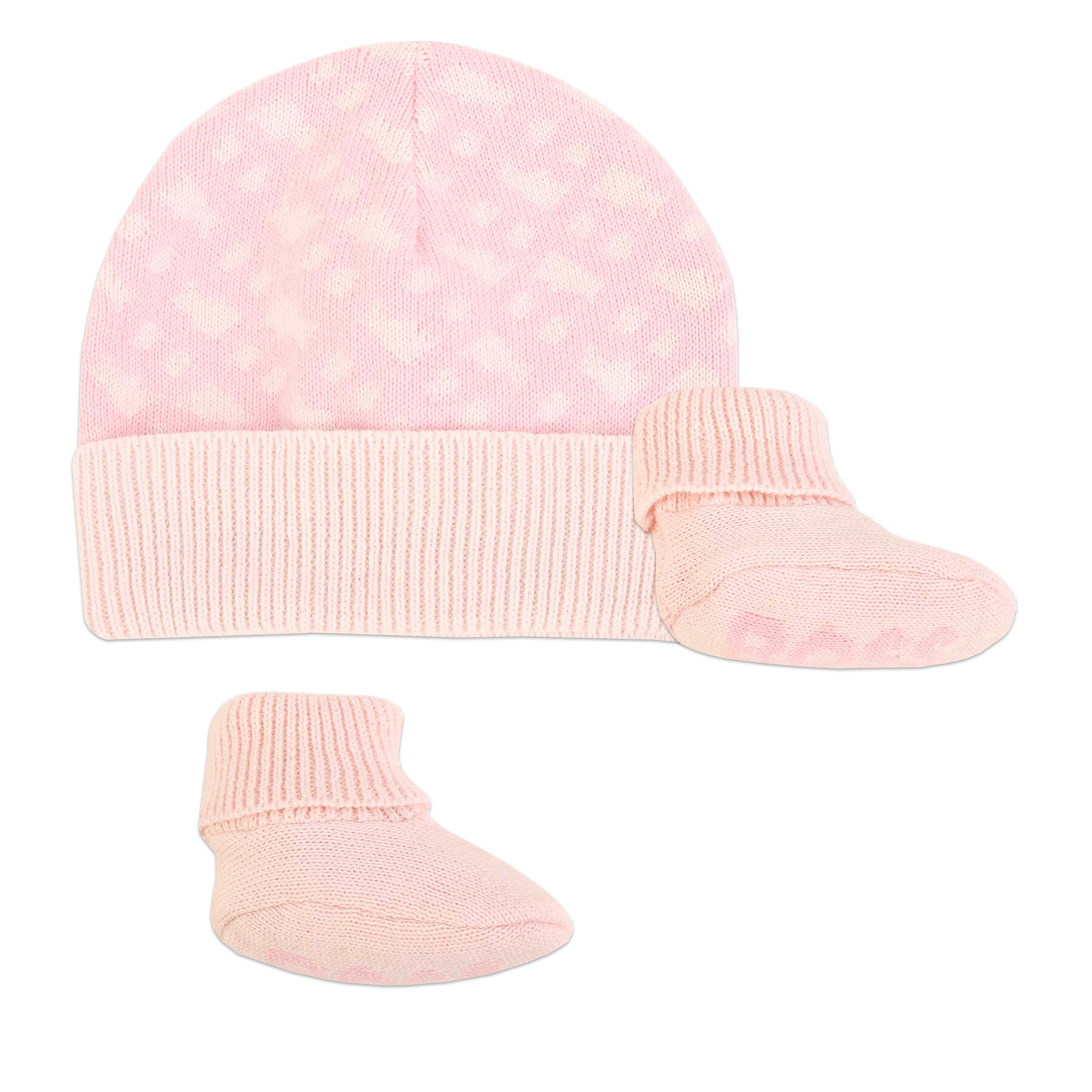 Set čepice a ponožky Boss J98423 Růžová