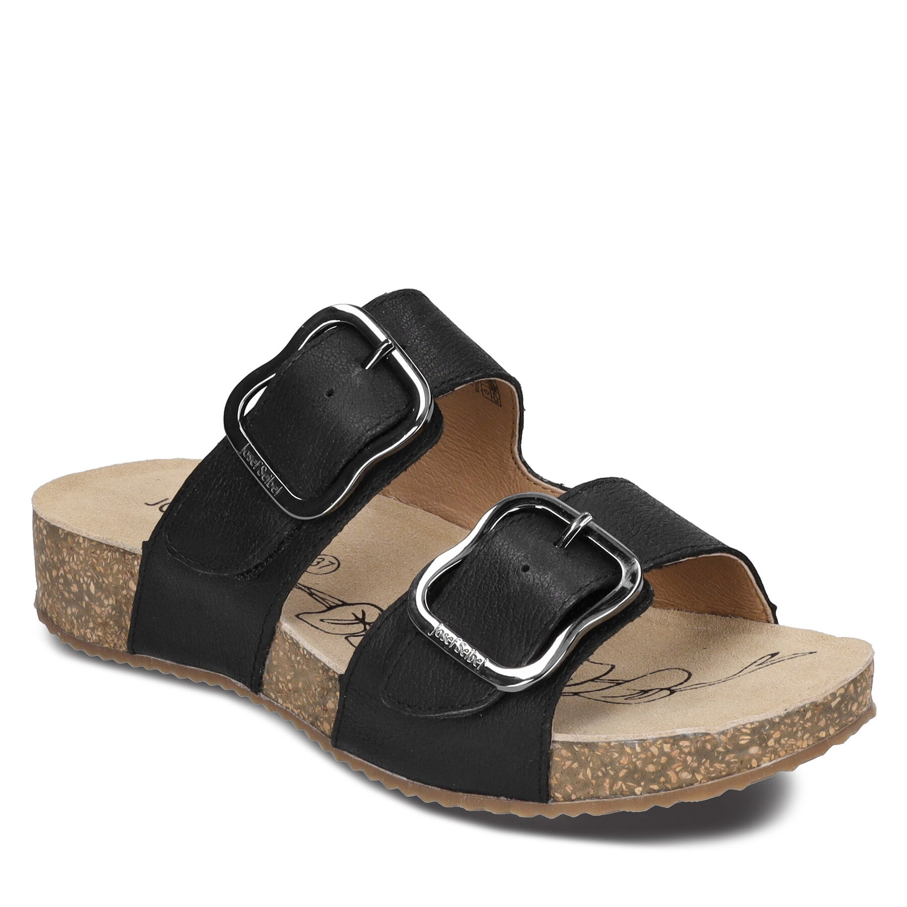 Donna Ciabatte Josef Seibel, Taglia 38, Nero, Tonga 64 78564, taglia : 38