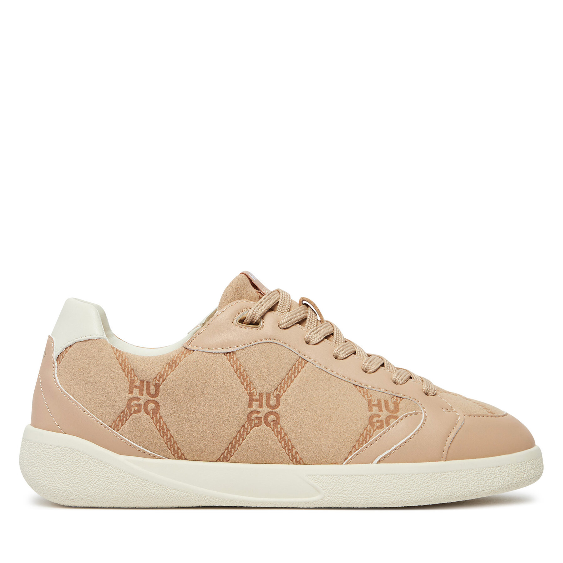 Sneakersy HUGO Riven 50523499 10263197 01 Béžová