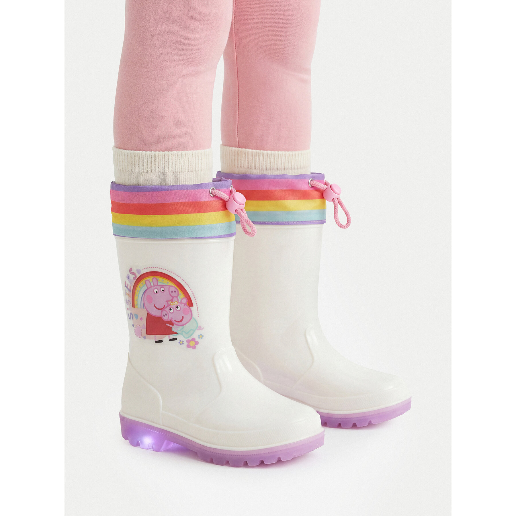 Cizme de cauciuc Peppa Pig CEO-NJ-AW26-302PP Alb