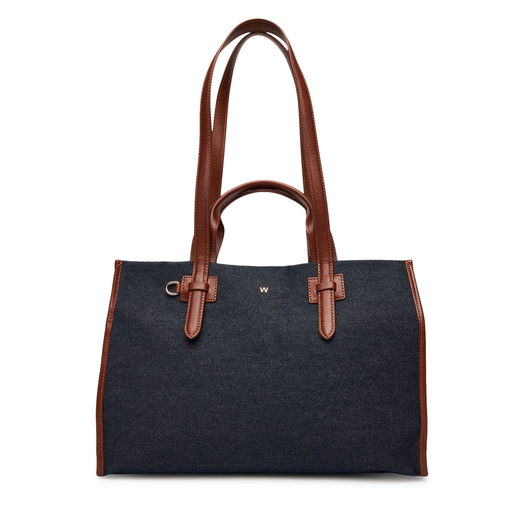 Kabelka Weekend Max Mara Giannadenim 2525516104650 Modrá