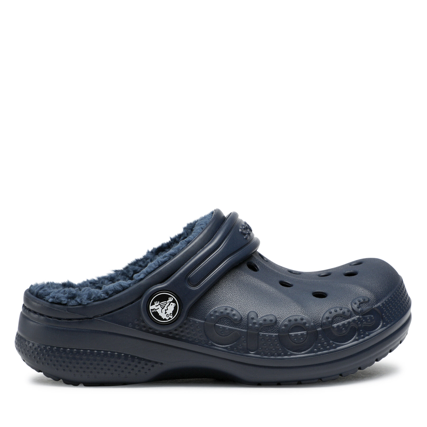 Şlapi Crocs Baya Lined Clog K 207500-463 Bleumarin
