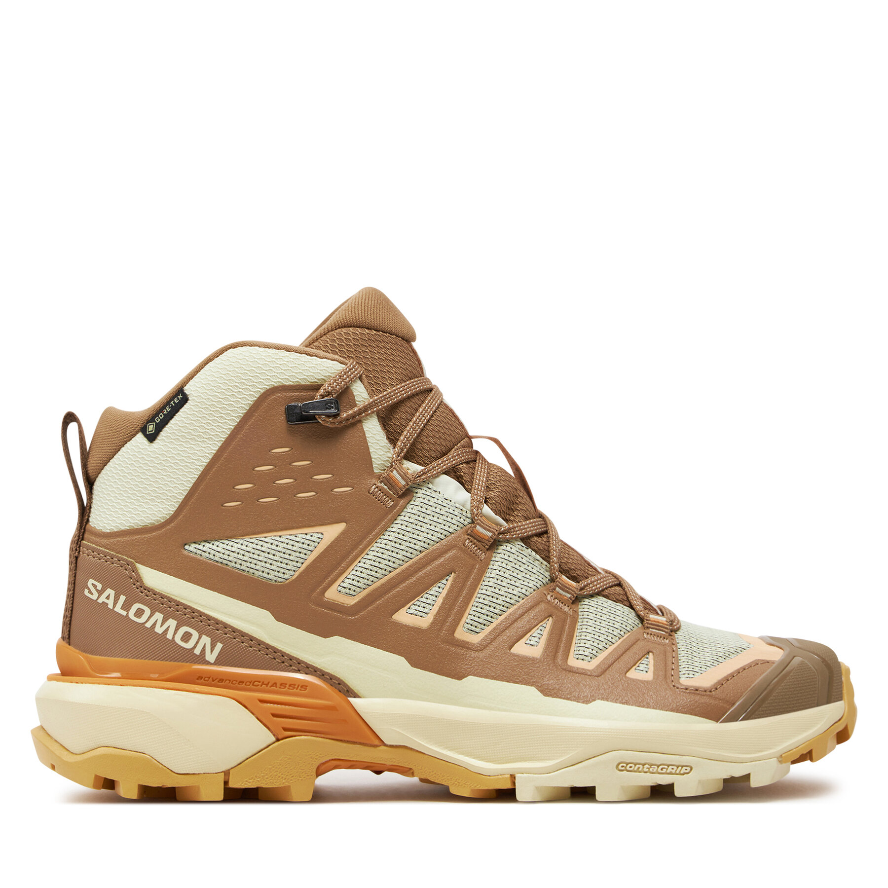 Botas de trekking Salomon X Ultra 360 Edge Mid Gore-Tex L47462700 Marrón