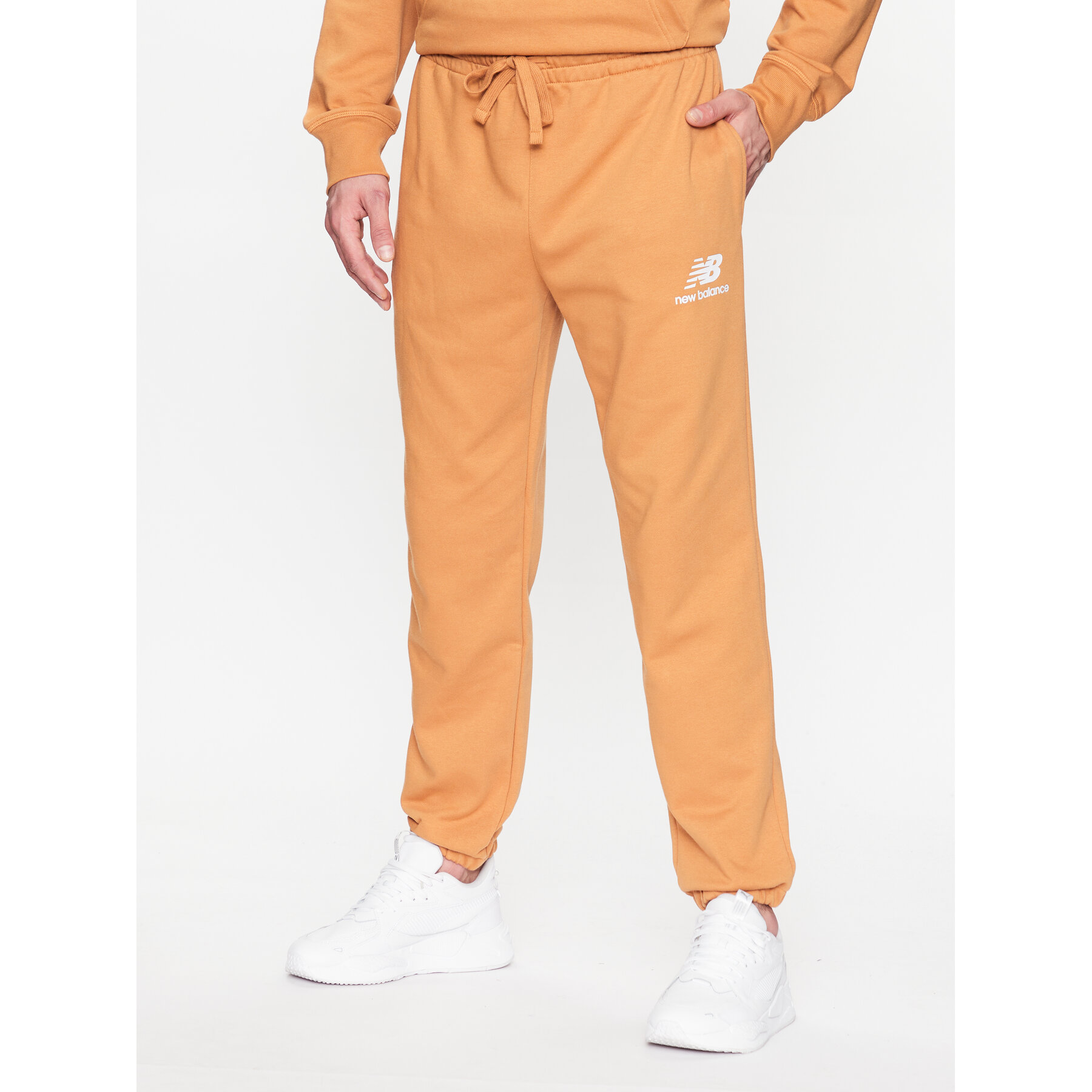 New Balance Jogginghose MP31539 Gelb Regular Fit