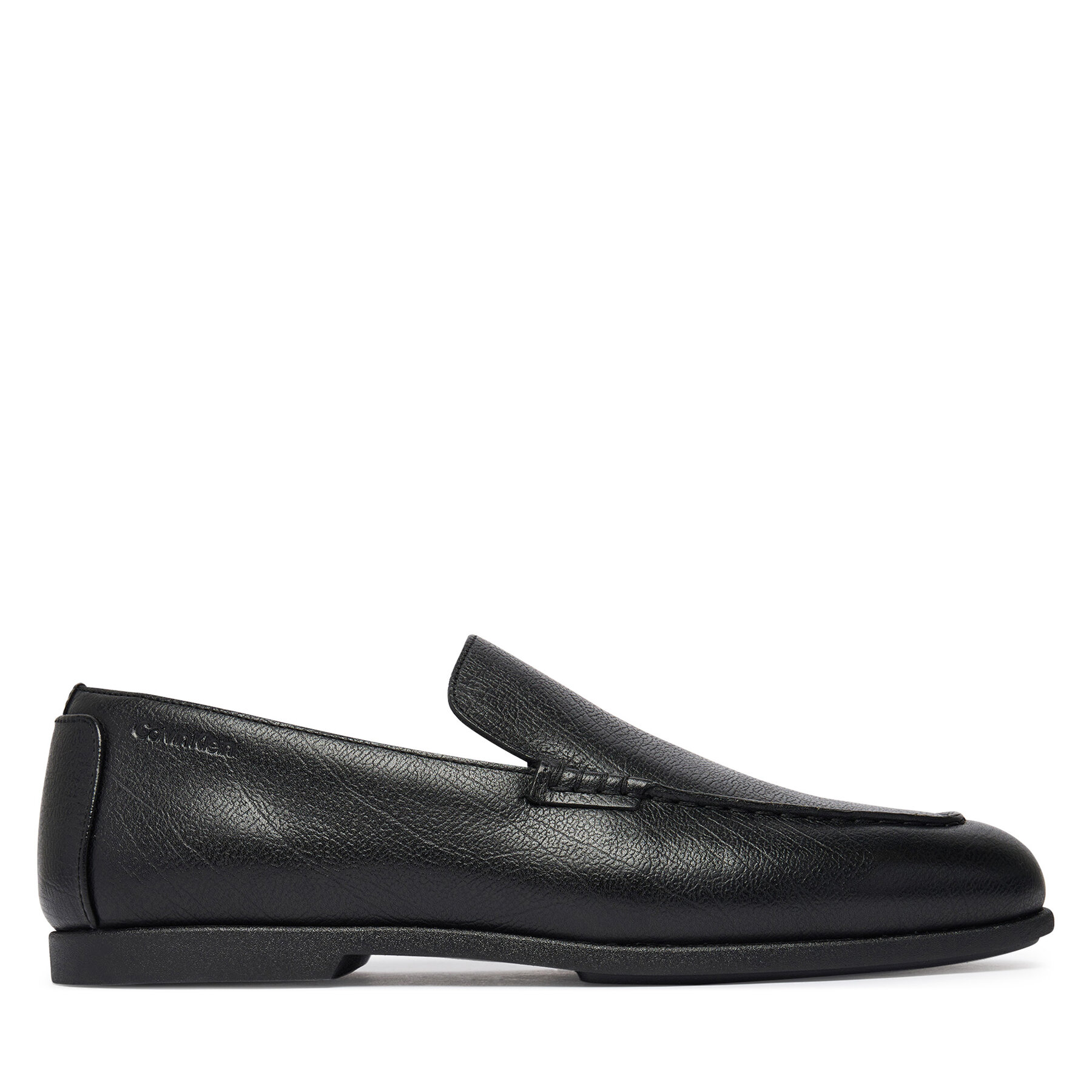 Loaferke Calvin Klein Low Prof Loafer Txt Lth HM0HM02175 Črna