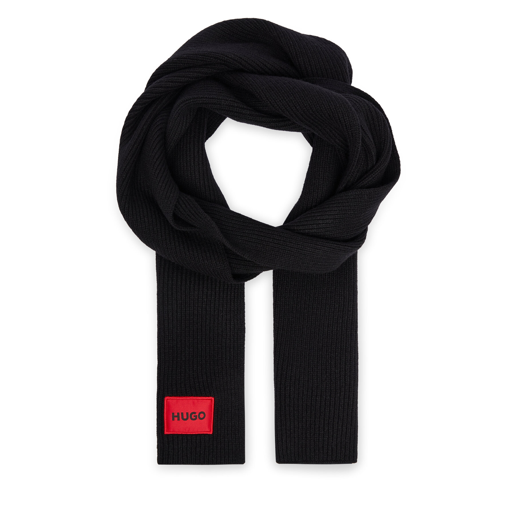 Fular HUGO Saffa 50502605 Negru