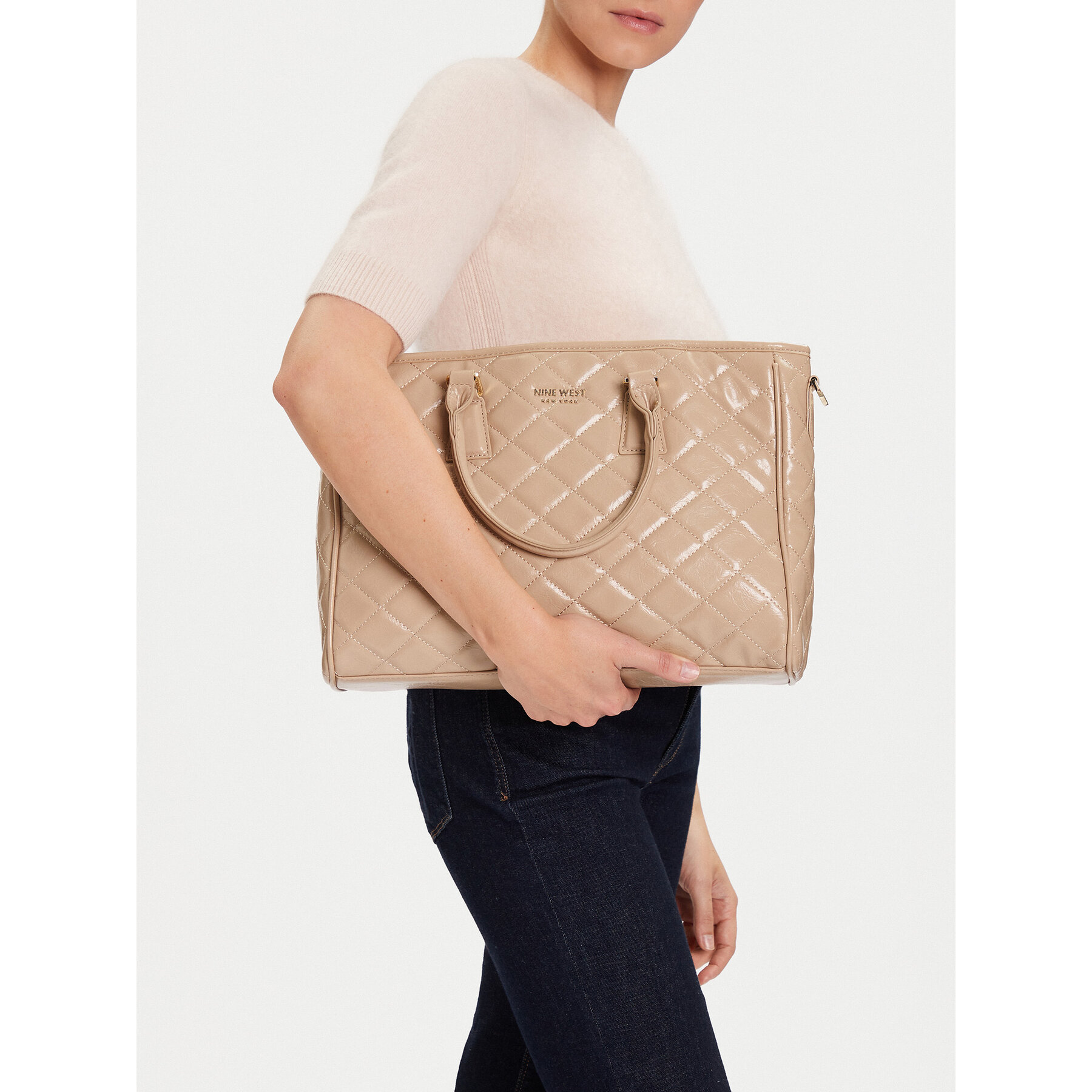 Ročna torba Nine West CEO-BETTY-LA374-4065 Bež