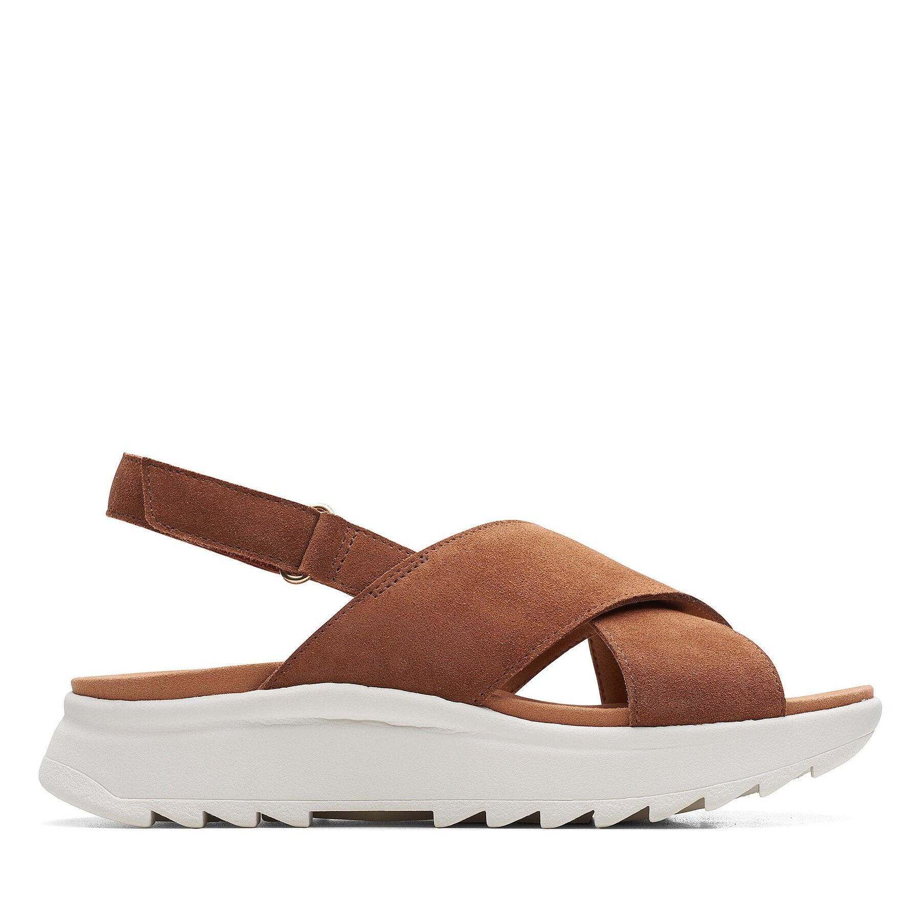 Clarks Damen Braun Sandalen Dashlite Wish 26171950 Größe 36 - Image 1