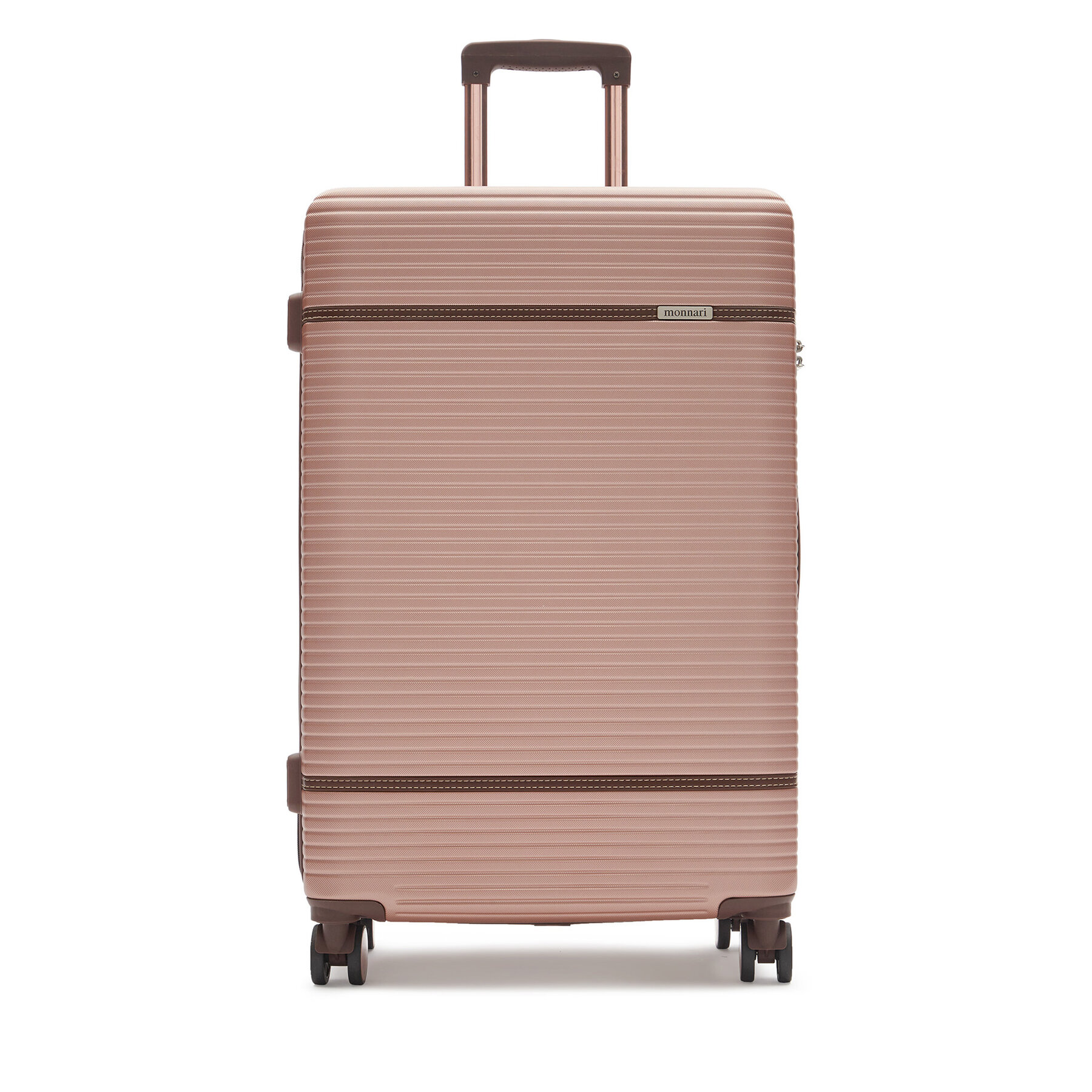 Maleta grande Monnari WALIMP0-24W-LUG0022-K026 Rosa
