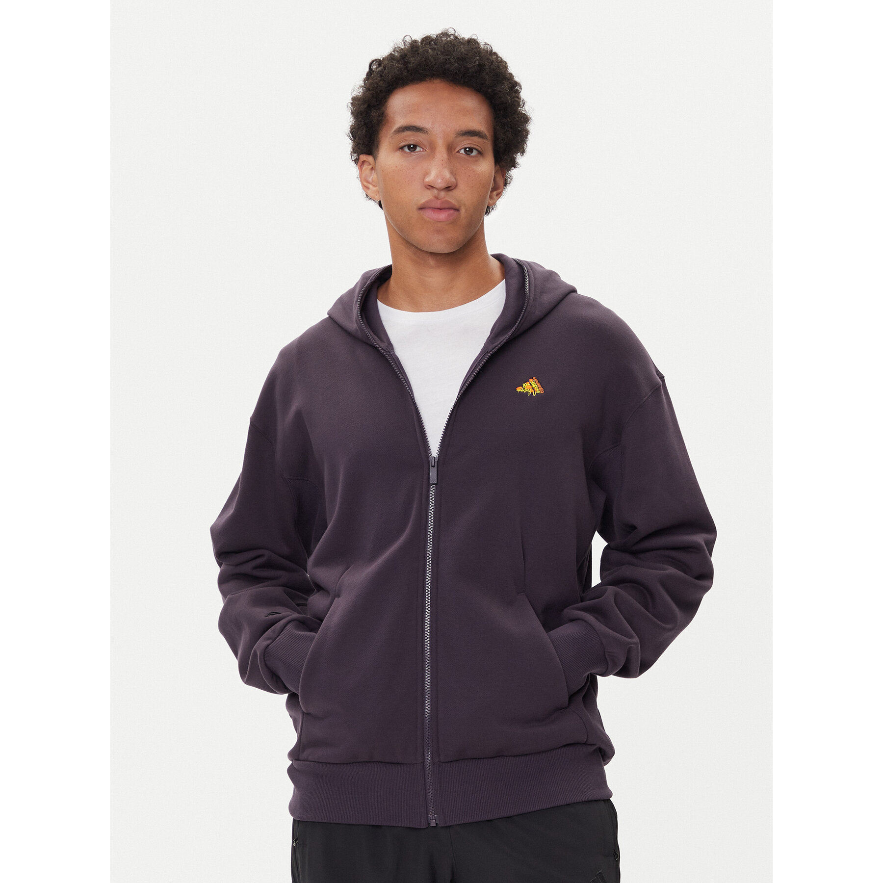 adidas Sweatshirt Fortnite JV7961 Violett Loose Fit