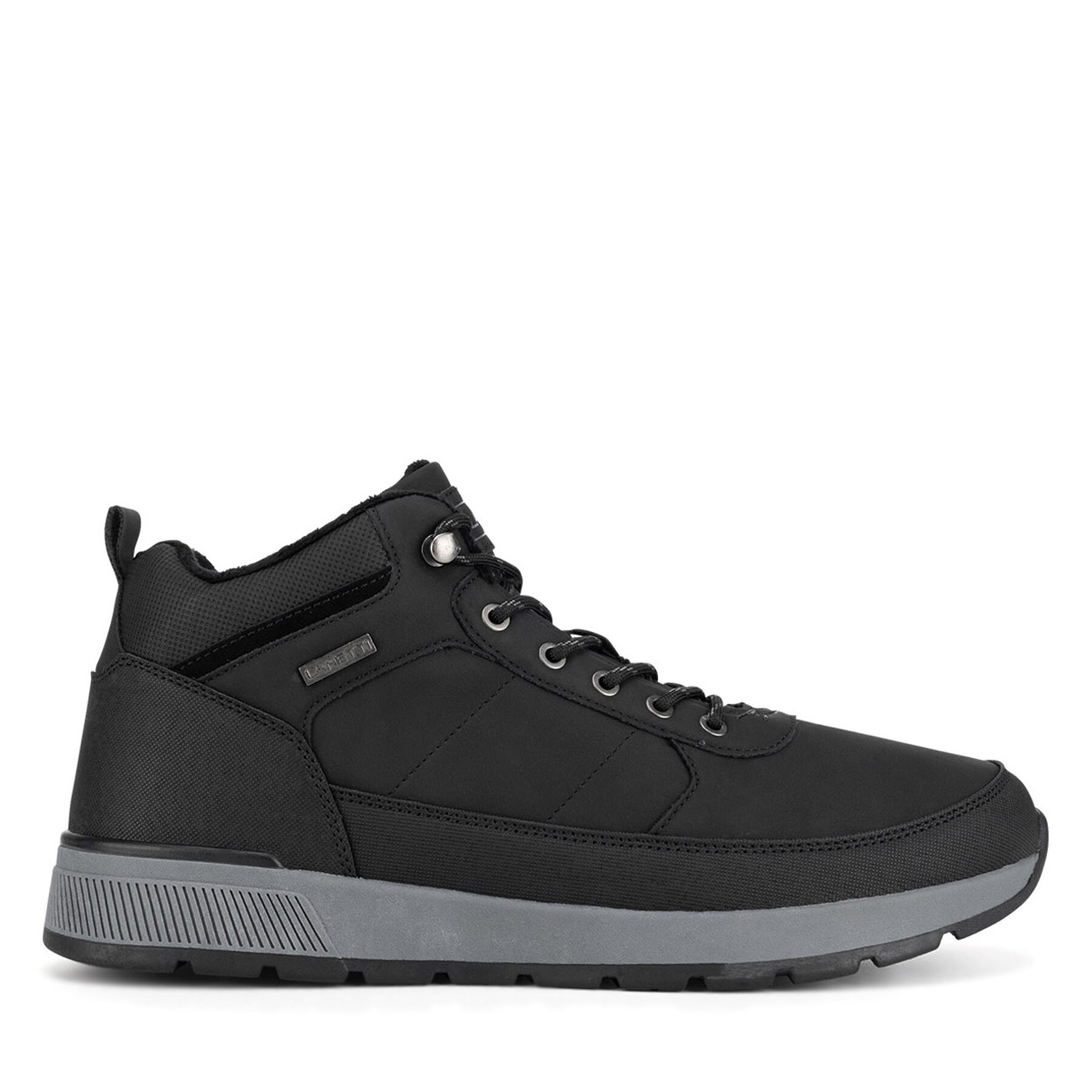 Šnurovacia obuv Lanetti M-VS01543-11 Čierna