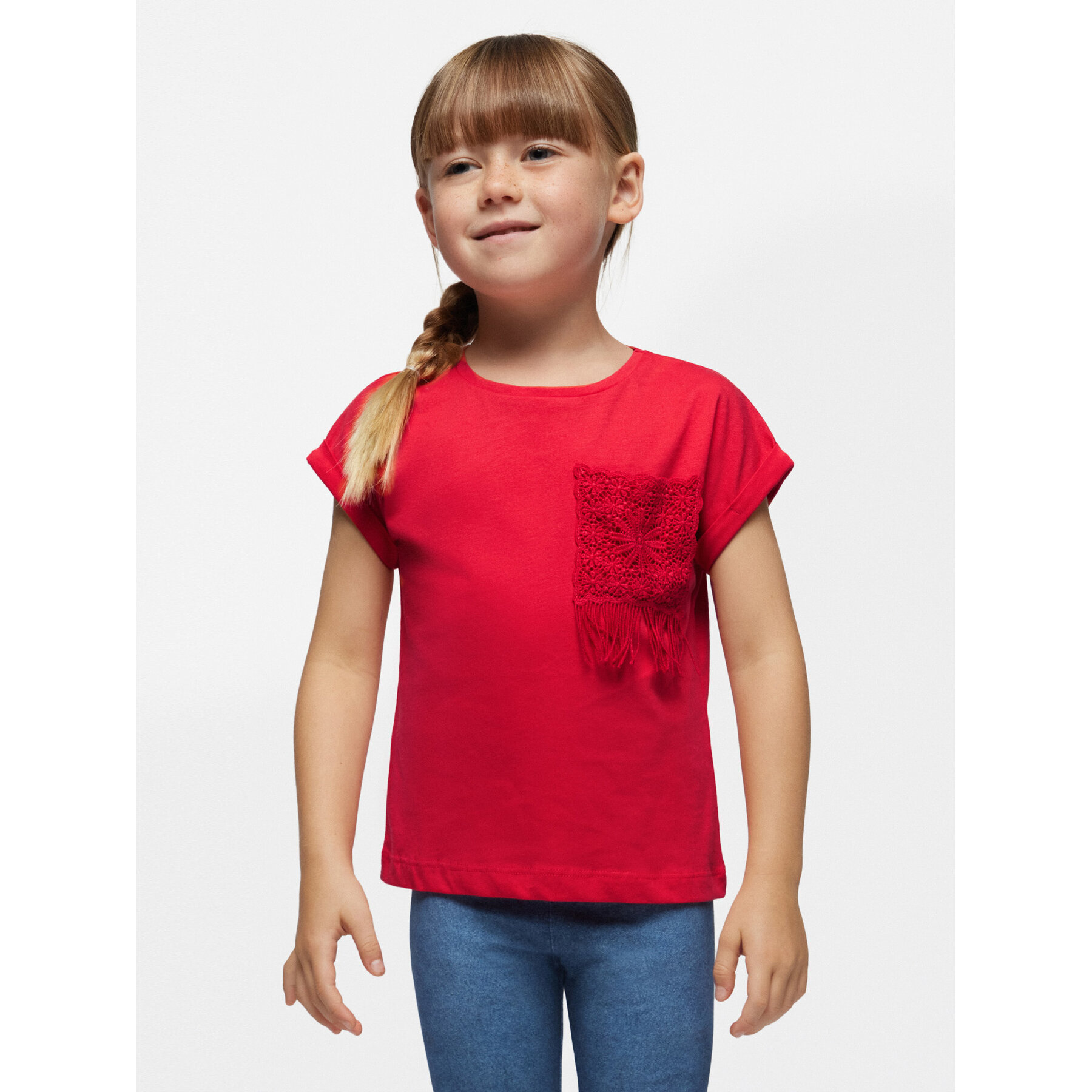 Mayoral T-shirt 3087 Rosso Regular Fit