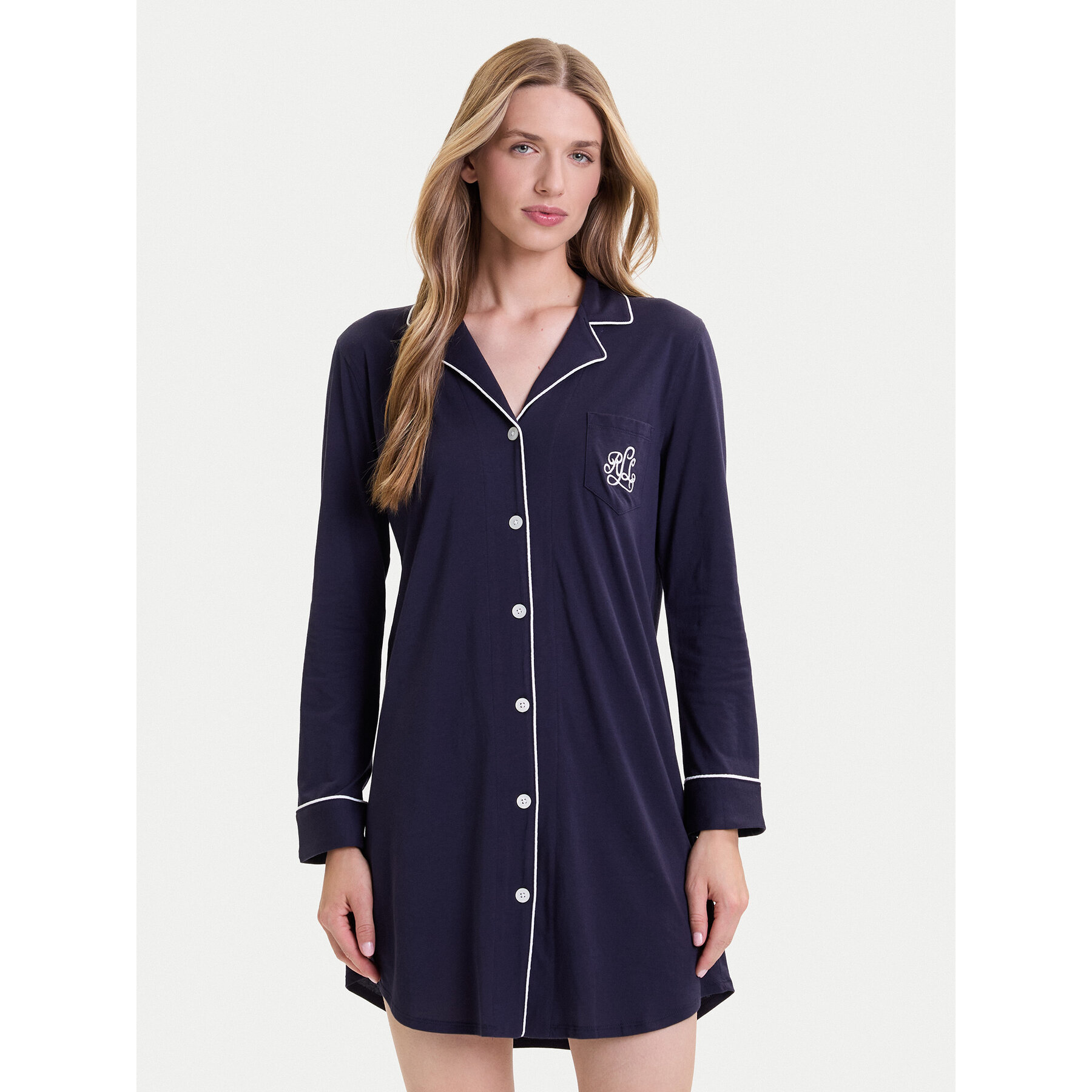 Lauren Ralph Lauren Hálóing I811950 Sötétkék Regular Fit