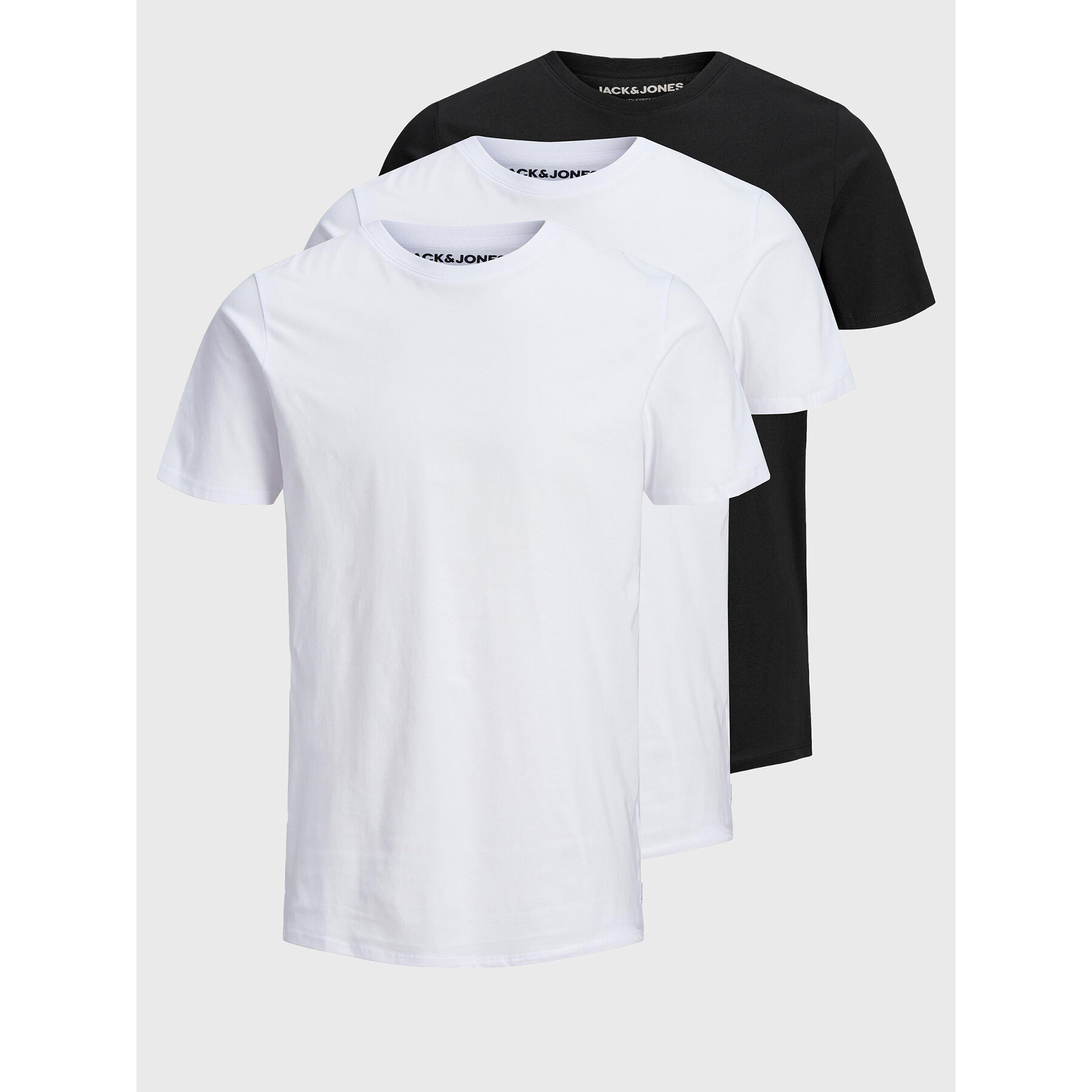 Jack & Jones Σετ t-shirts Organic Basic 12191759 Έγχρωμο Regular Fit