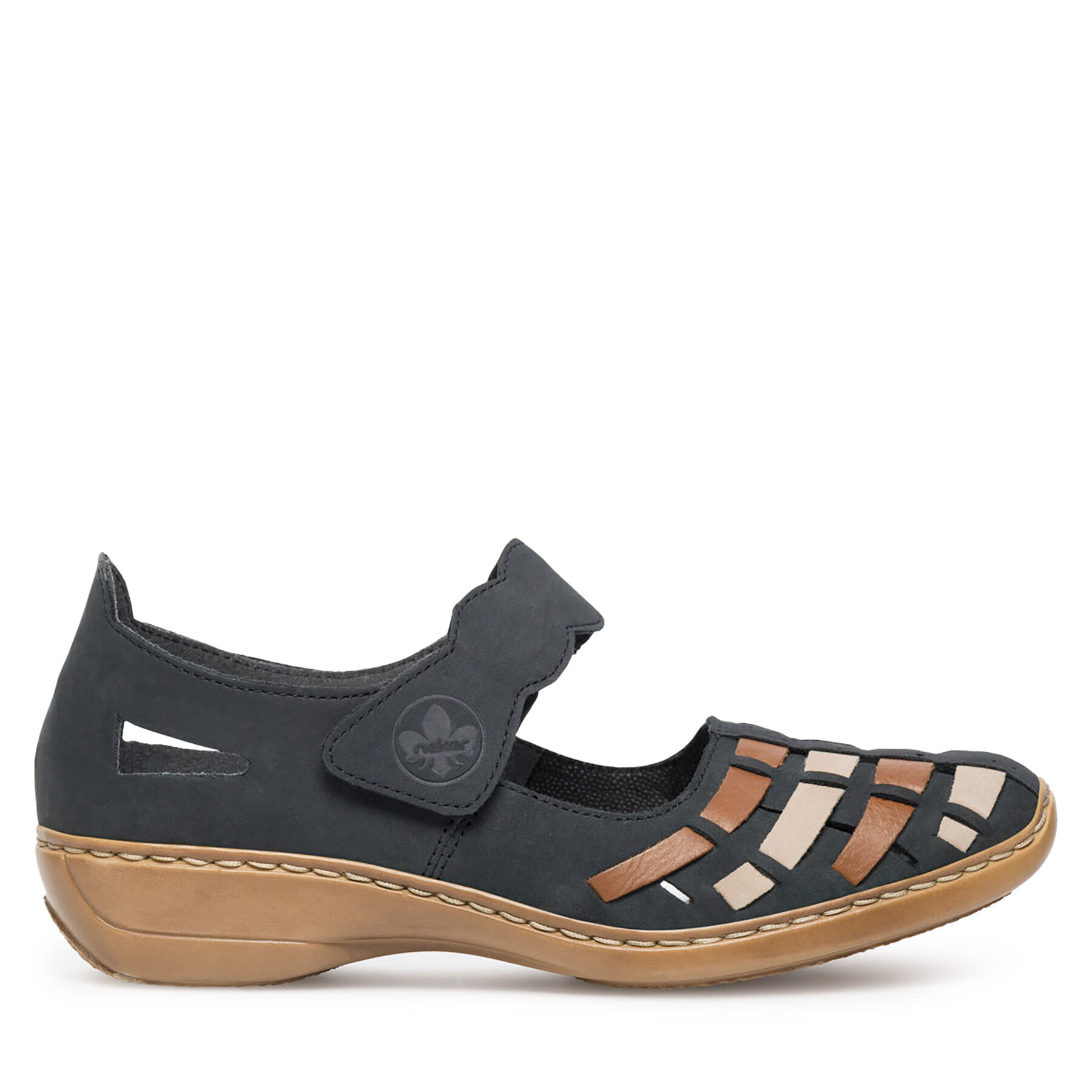 Pantofi Rieker 41369-14 Bleumarin