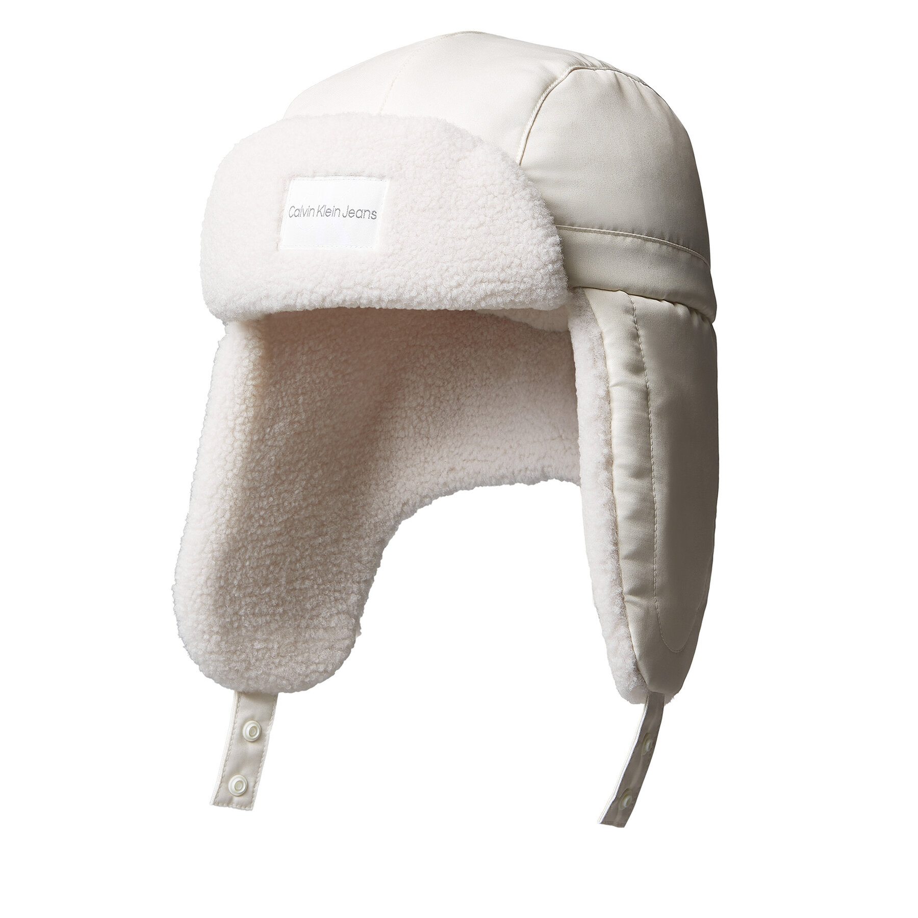 Căciulă Calvin Klein Jeans Teddy IU0IU00756 Crem