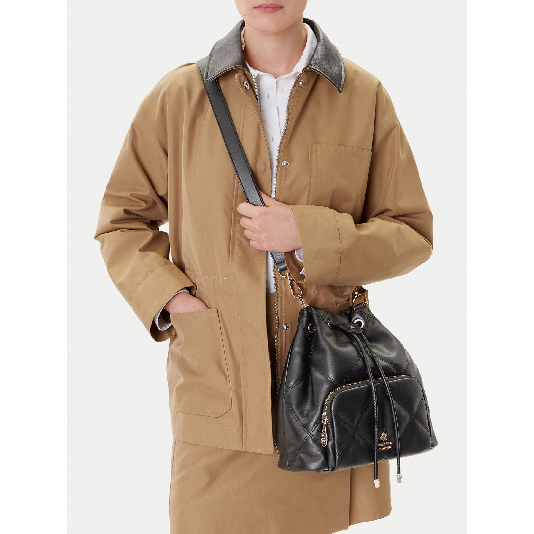 Дамска чанта Beverly Hills Polo Club CEO-BHPC-C-011-08 Черен