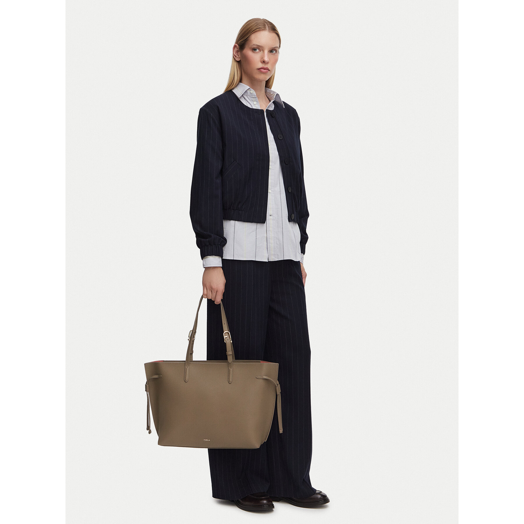 Torbica Furla Ava L Tote WB02059 BX4329 CN 4916S Svijetlo smeđa