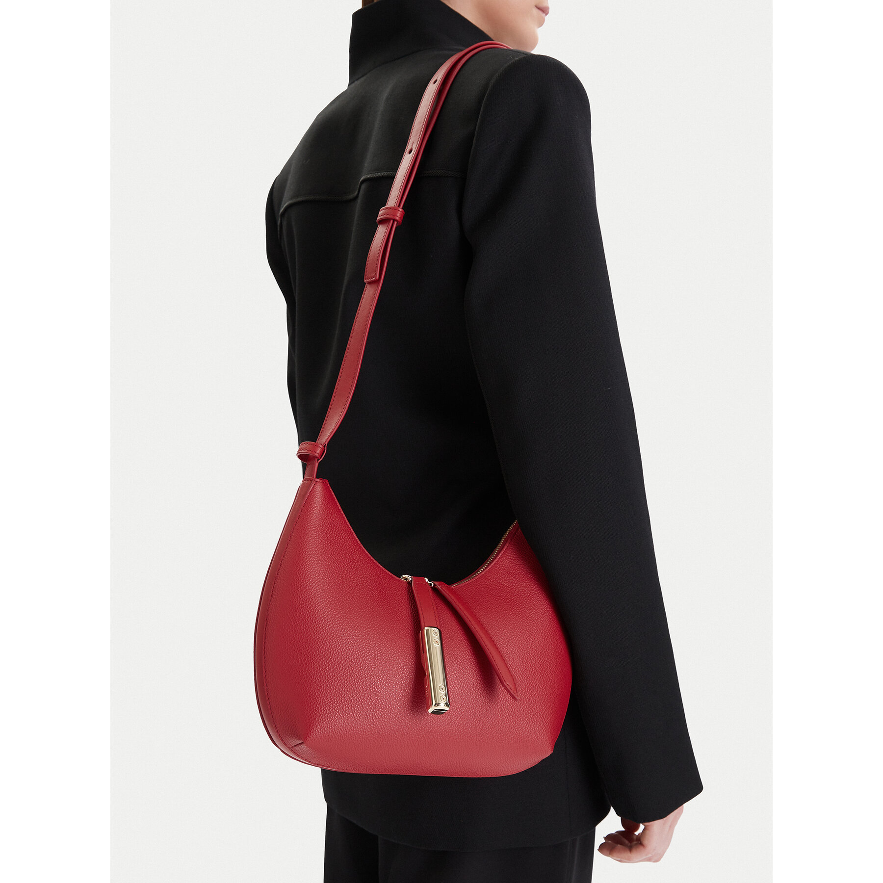 Дамска чанта Furla Goccia S WB01500 BX3353 KH 4484S Червен