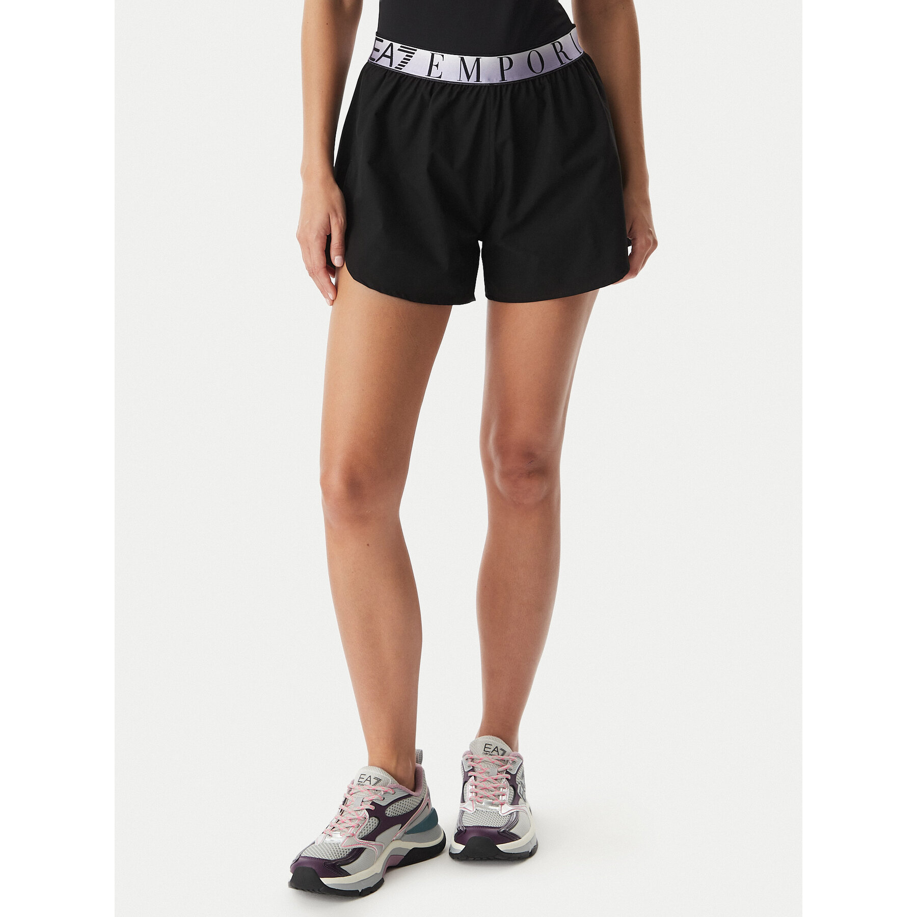 EA7 Emporio Armani Sportshorts 7W000931 AF15724 UC001 Schwarz Regular Fit