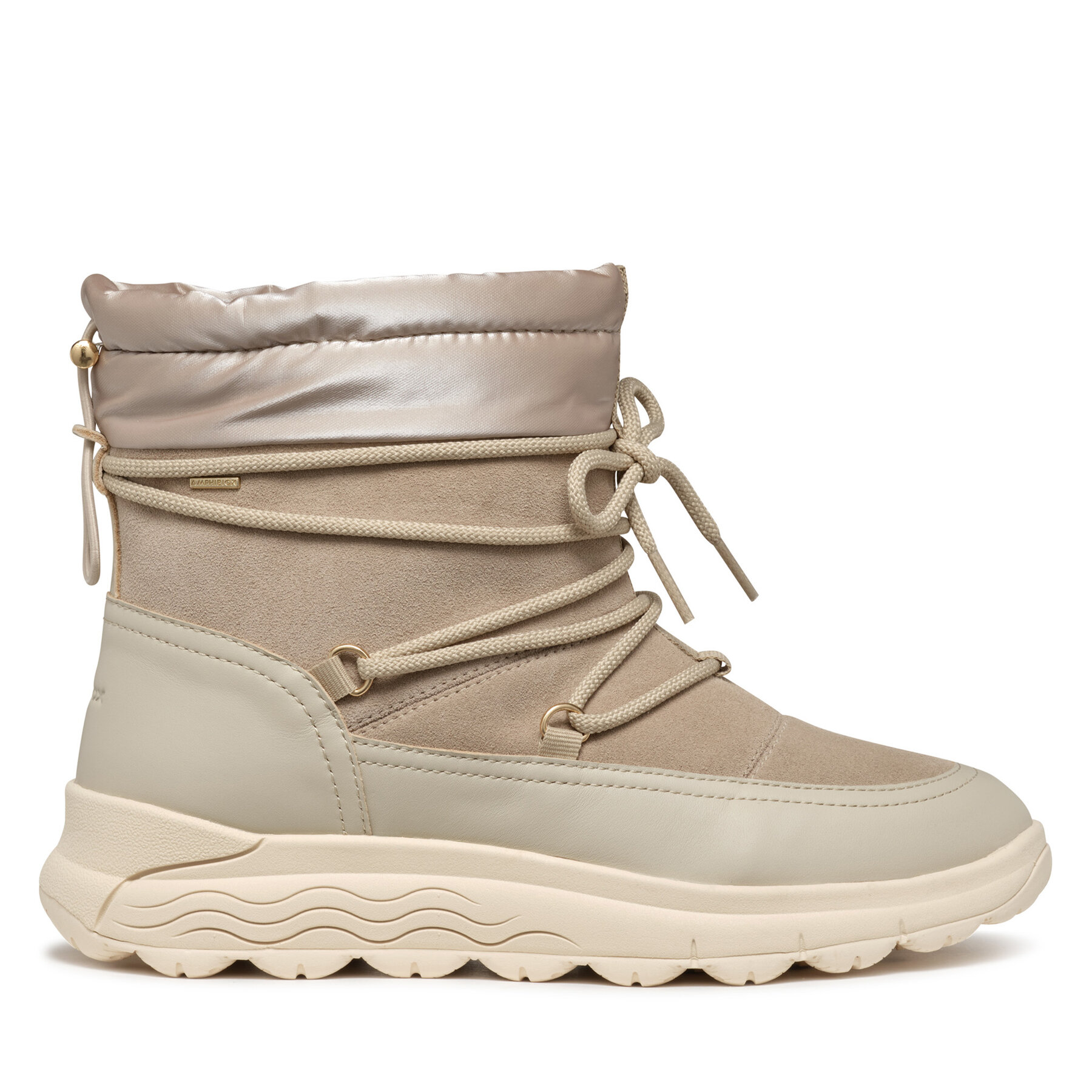 Damen Schneeschuhe Geox, Schuhgröße 39, Grau, D Spherica 4X4 B Abx D4626A 08522 C6738