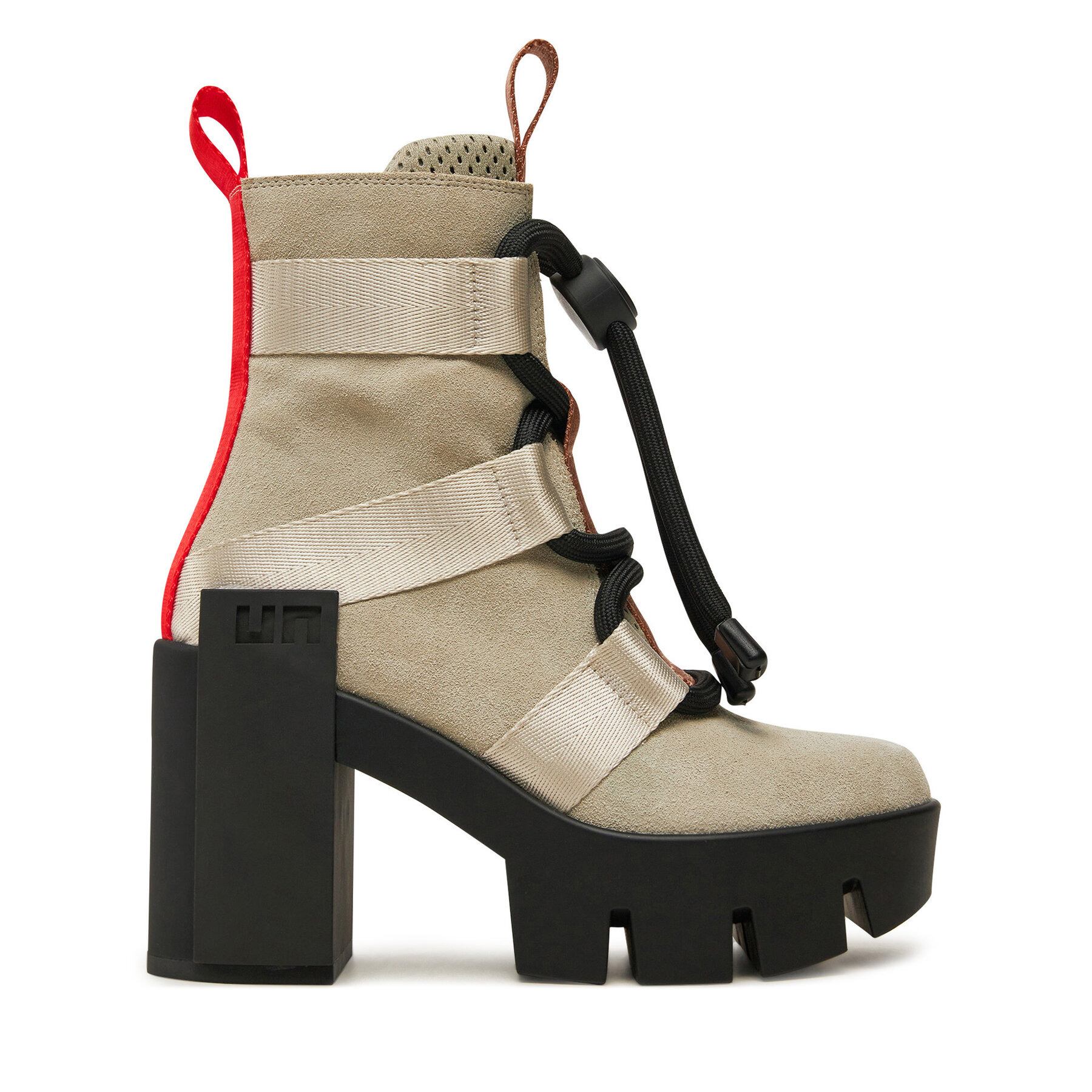 Botines United Nude Grip Nomad Mid II 1076484557 Gris