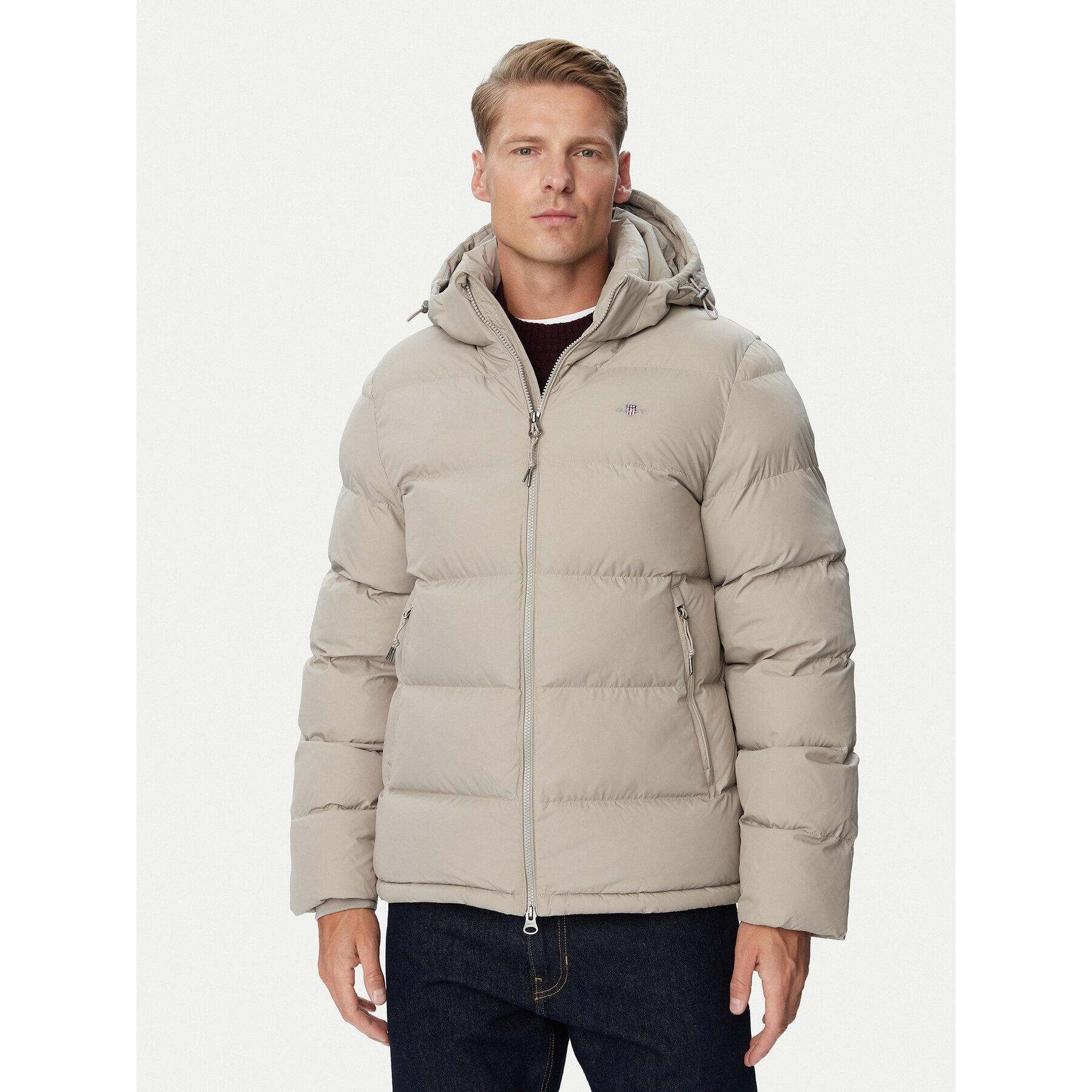 Gant Winterjacke Active Cloud 7006661 Beige Regular Fit