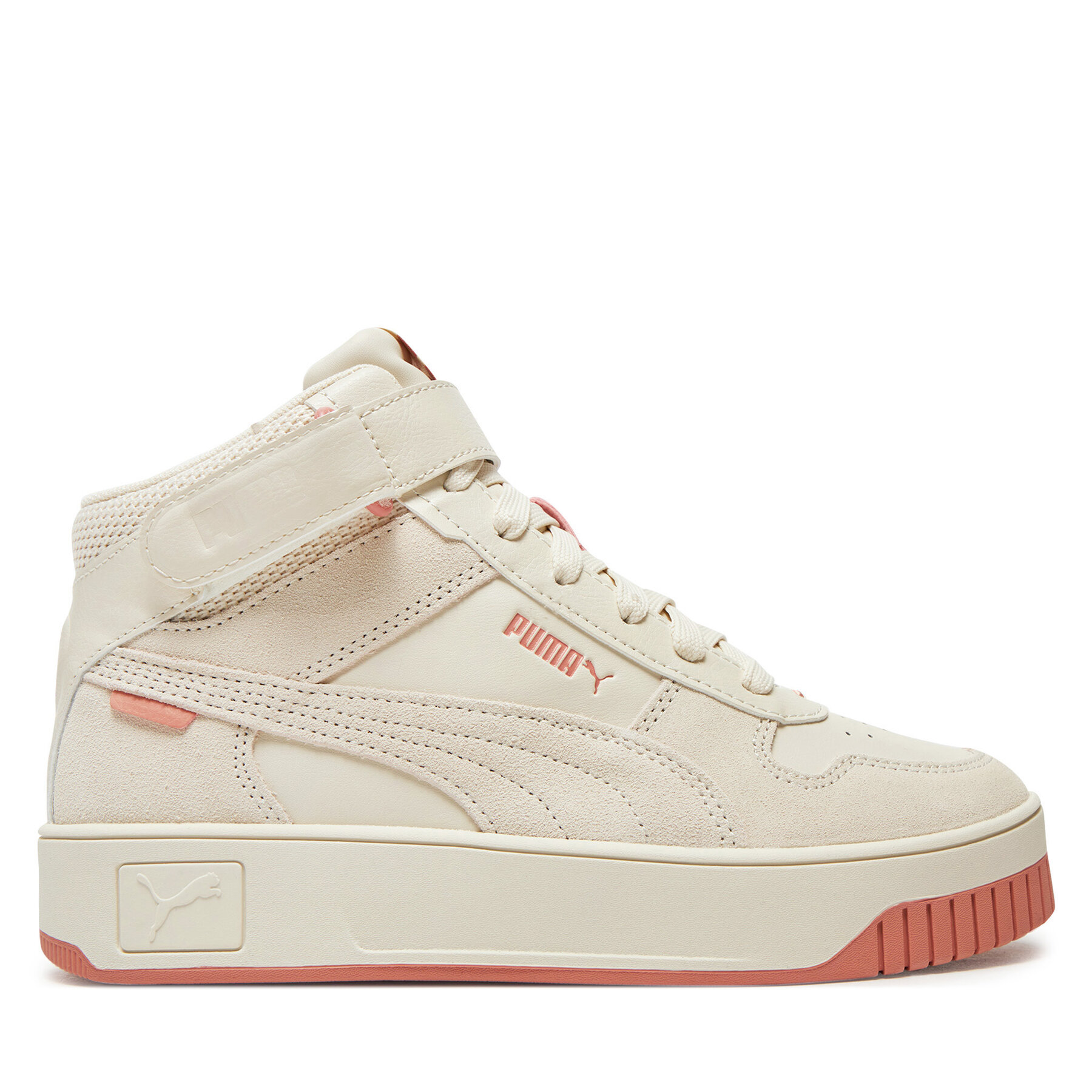 Sneakers Puma Q4 Wns Carina S Mid 397490 01 Écru