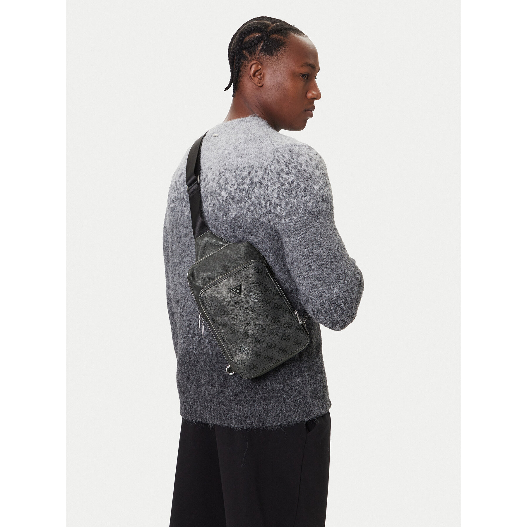Geantă crossover Guess HMMICT P5426 Gri