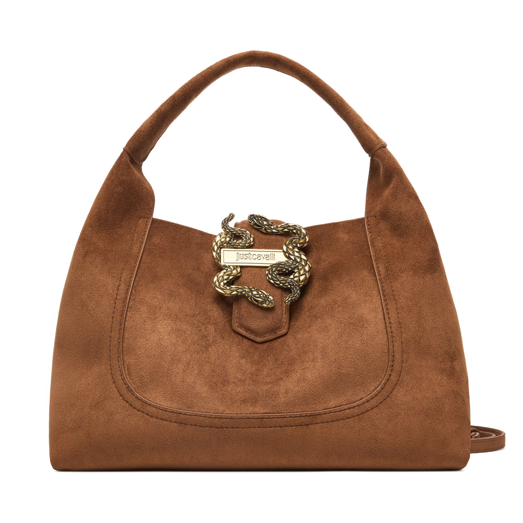 Дамска чанта Just Cavalli 81RA4BB2 ZSE74 Светлокафяв