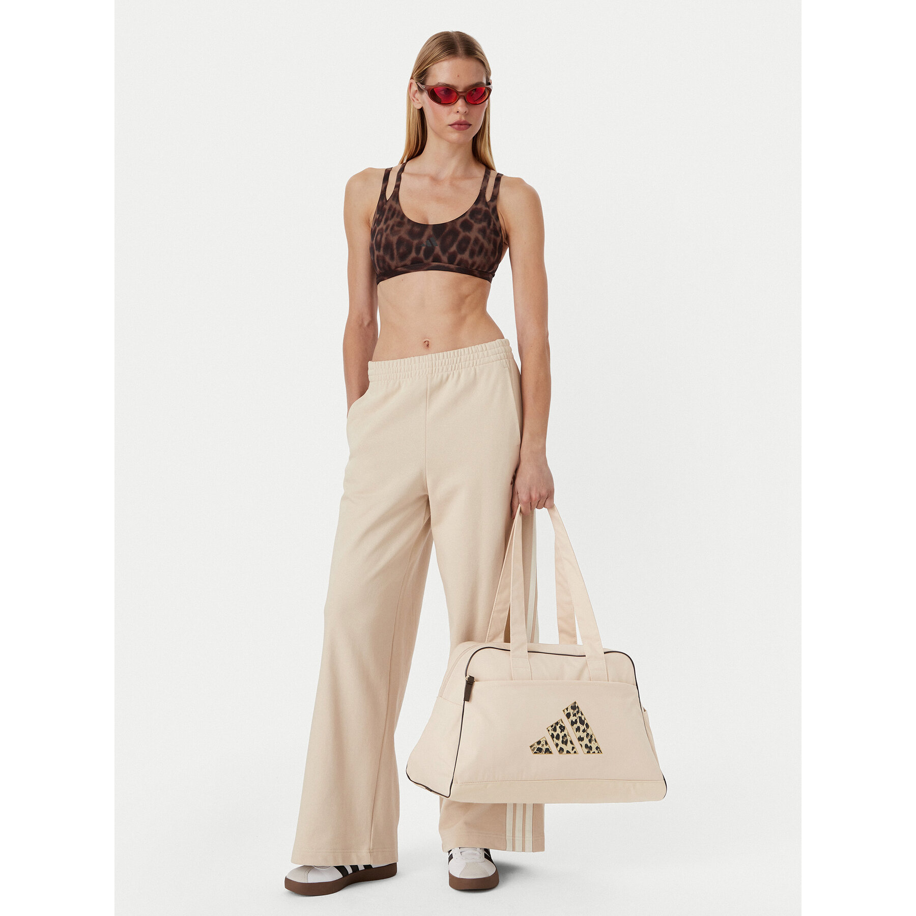 Torbica adidas Leo Graphic Bowling Bag KS5548 Krem