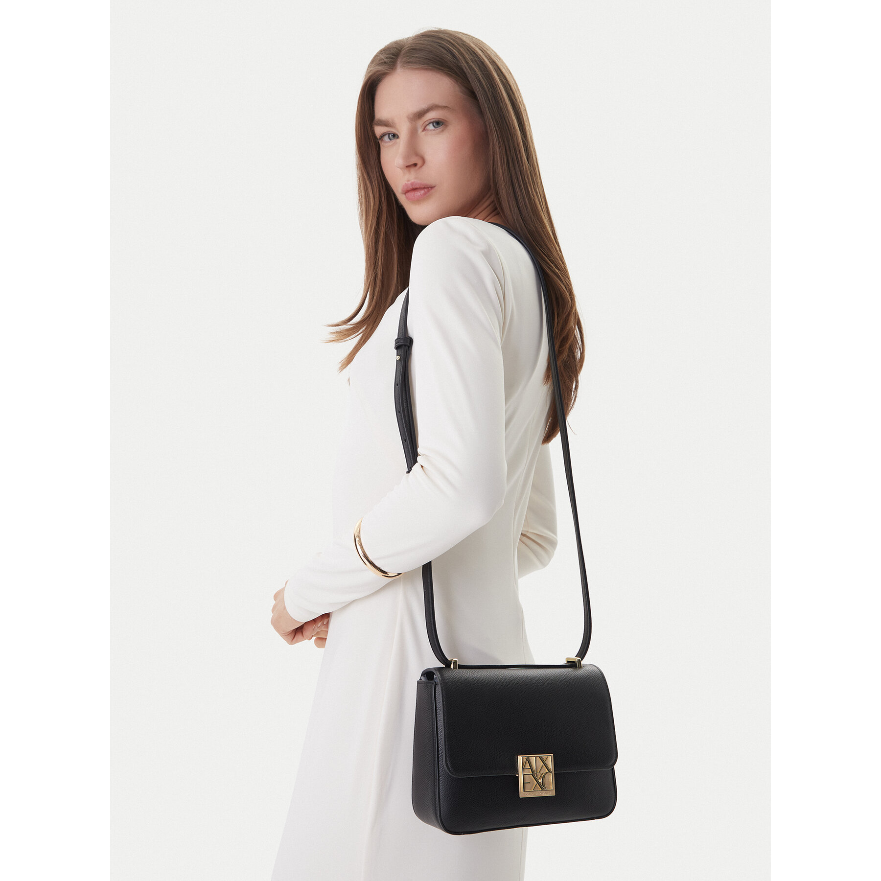 Kabelka Armani Exchange XW002169 AF19895 UC001 Čierna
