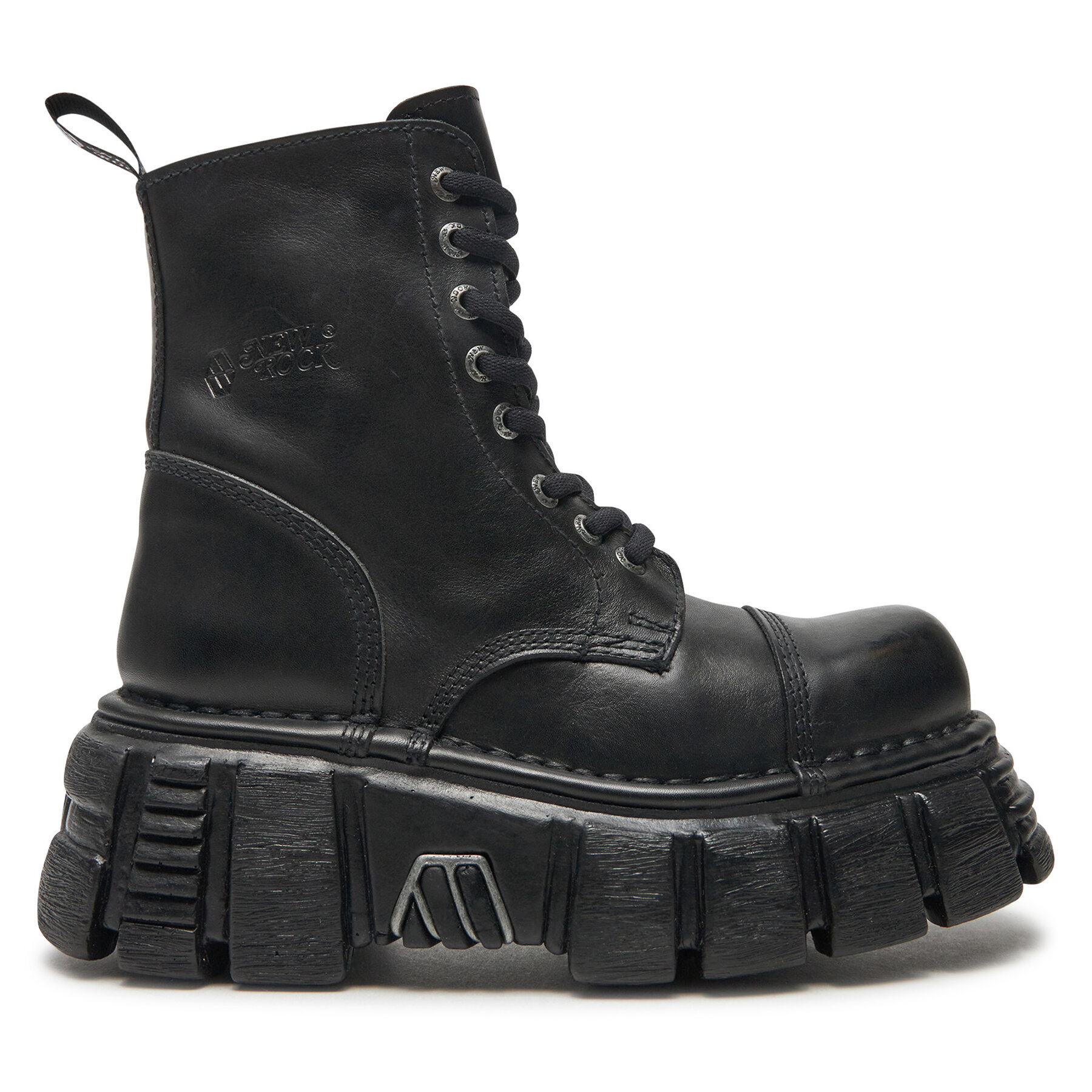 Bakancs NEW ROCK M-NEWMILI083-S39 Fekete