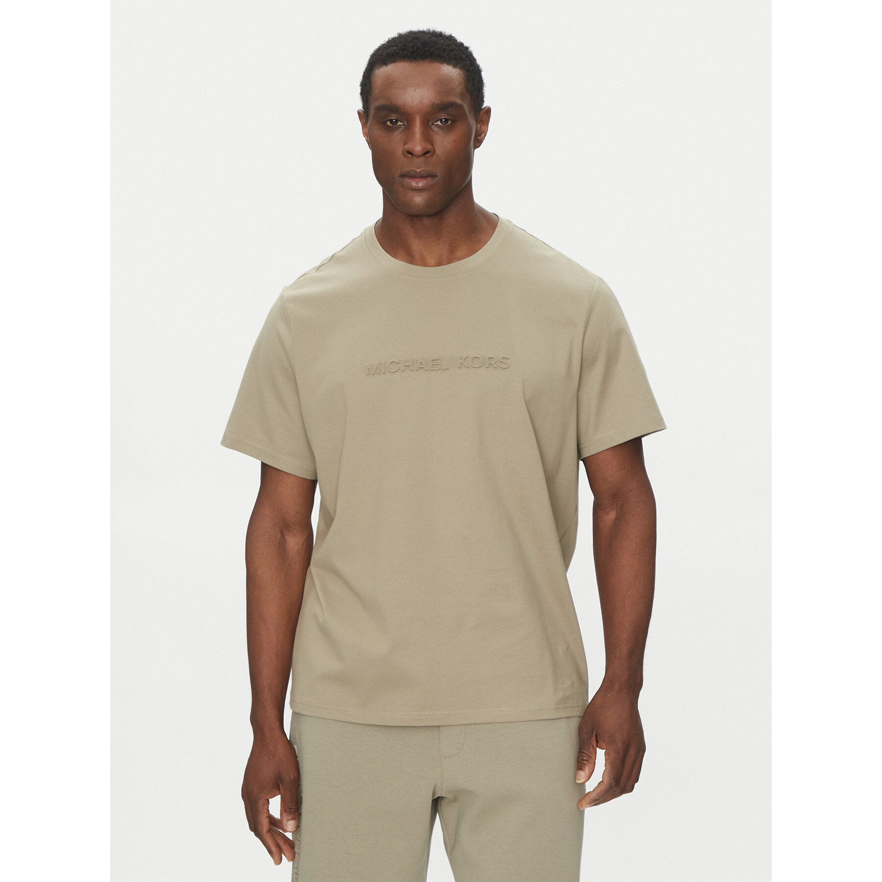 Michael Kors Póló CF4529H1V2 Bézs Regular Fit