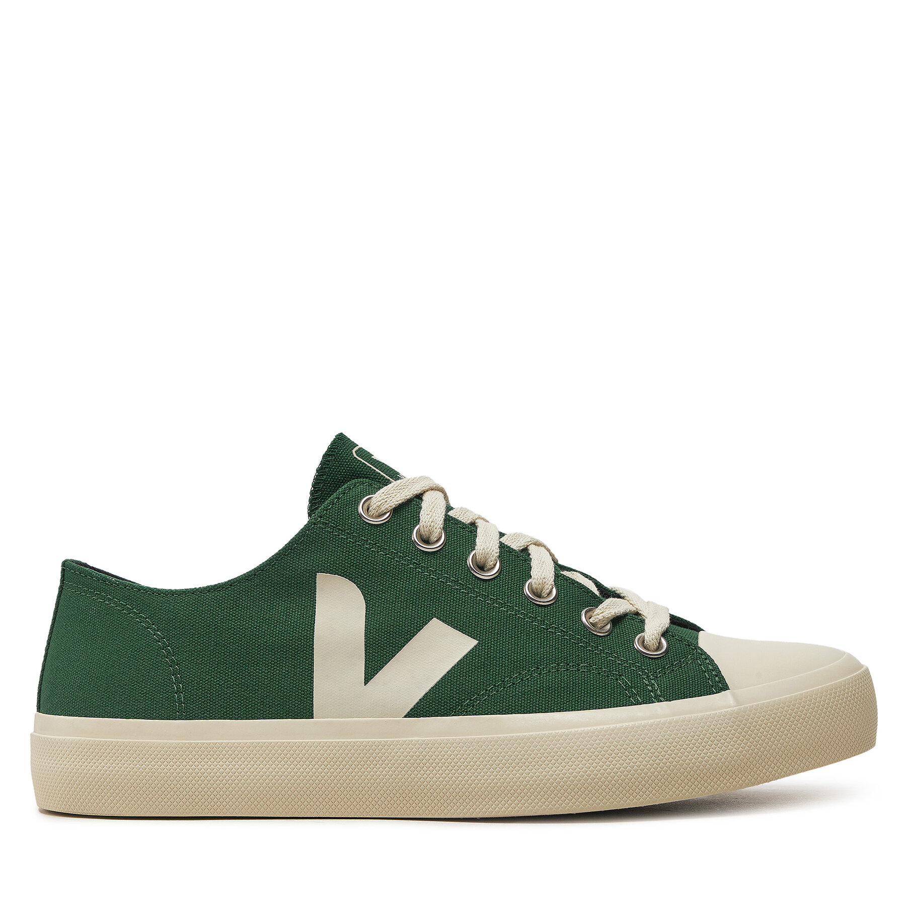 Scarpe da ginnastica Veja Wata II Low Canvas PL0102836B Verde