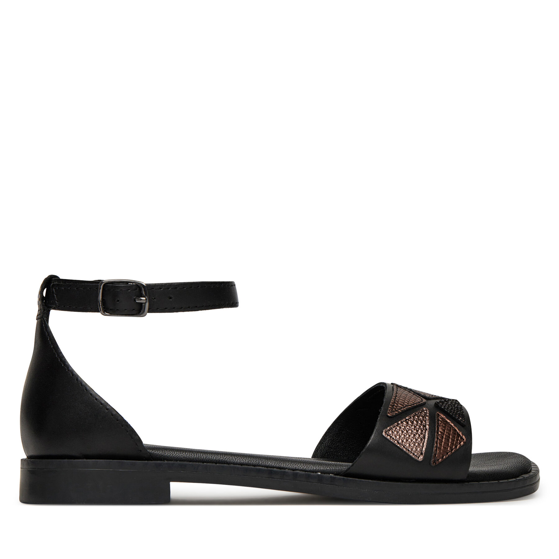 Donna Sandali Lasocki, Taglia 36, Nero, RST-EMIE-01, taglia : 36