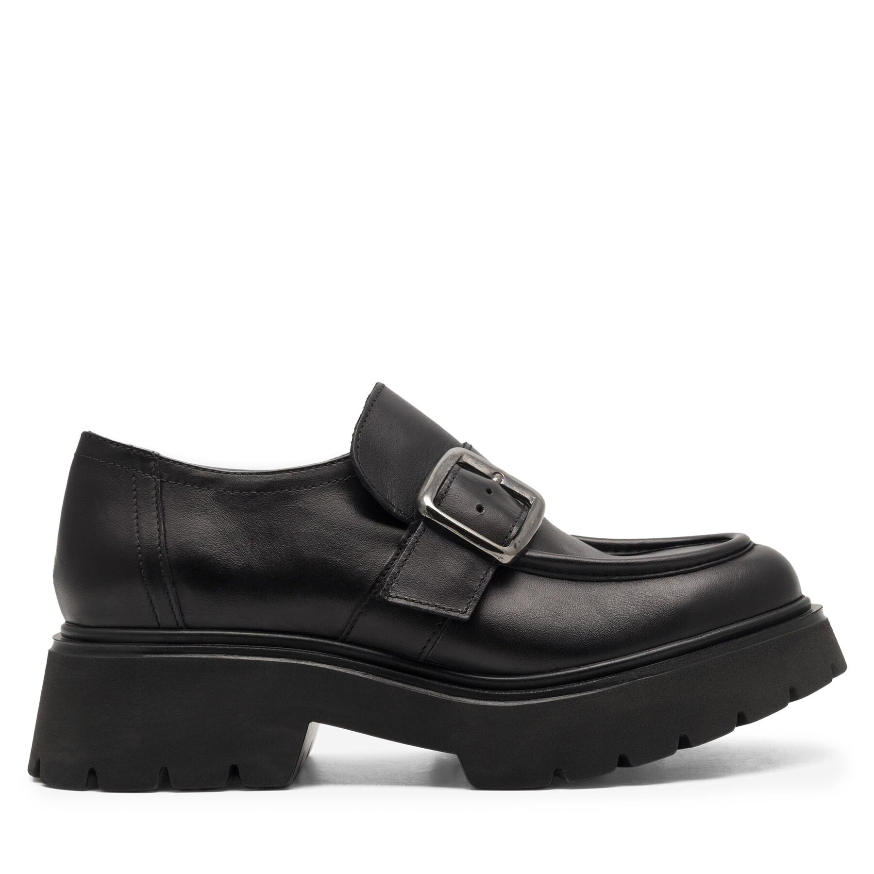 Damskie Loafersy Badura, Rozmiar 40 Czarny TONDELA-24919